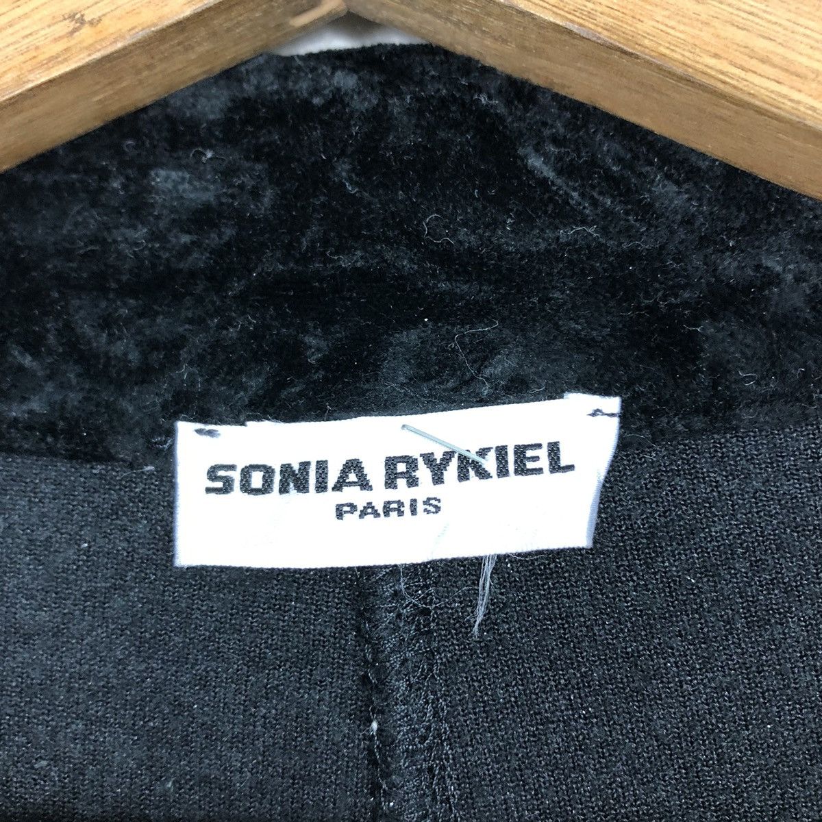 Designer × Japanese Brand × Vintage 📌Vintage Cropped Velvet Jacket Sonia Rykiel Paris Size US M / EU 48-50 / 2 - 18 Thumbnail