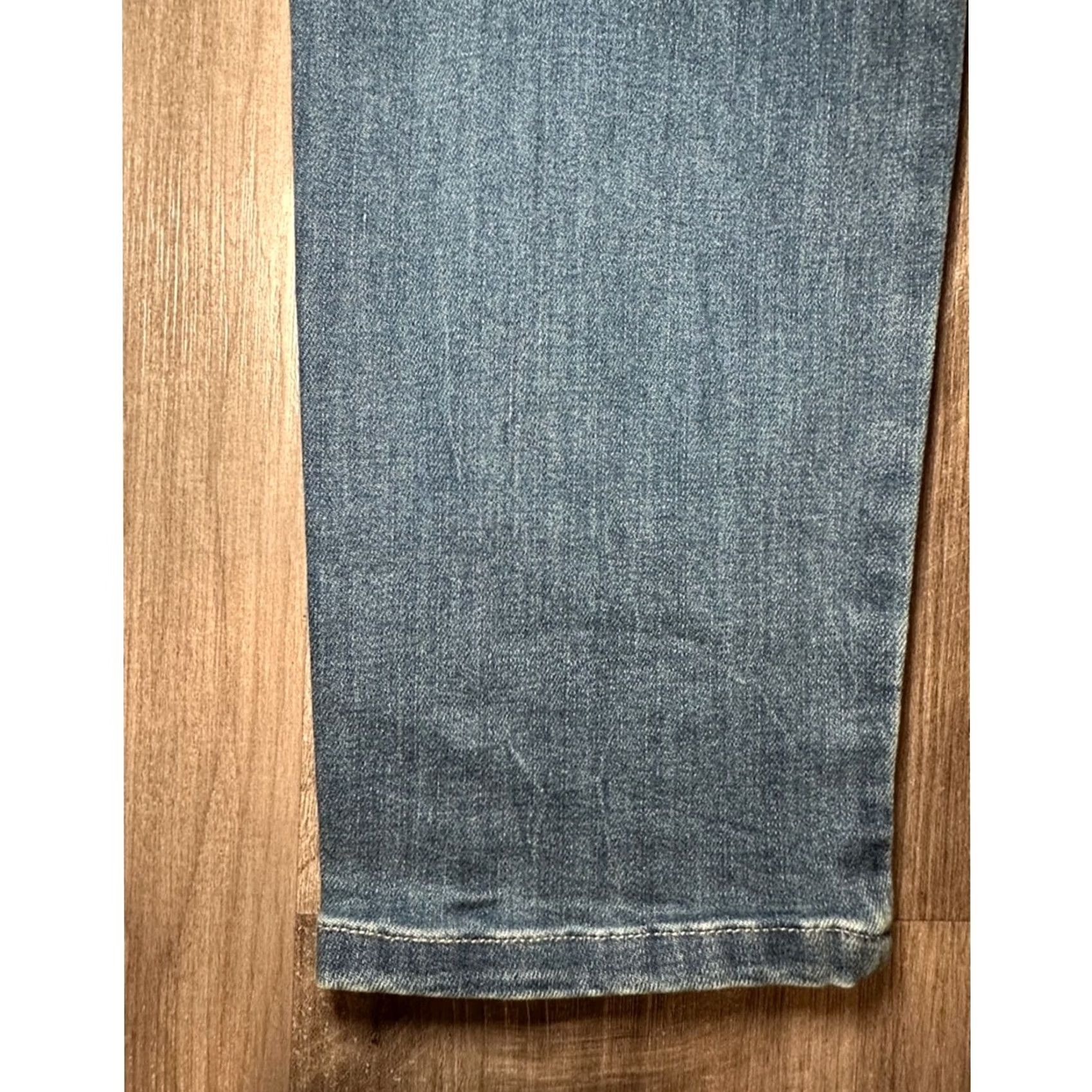 Vintage Tailored Athlete Slim Premium Stretch Jeans Shirt Men 34 Blue 34x32 Regular Tapered NWT Cotton Elastane 95% 5% 32" Inseam Men’s 34 Size US 34 / EU 50 - 3 Thumbnail