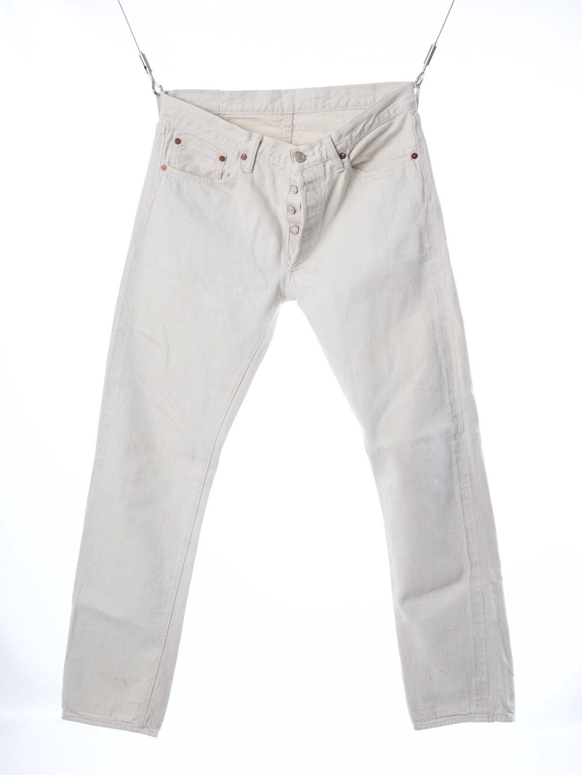 Warehouse Warehouse Ecru lot 900 Denim selvedge jeans Japan w32 Size US 32 / EU 48 - 13 Thumbnail
