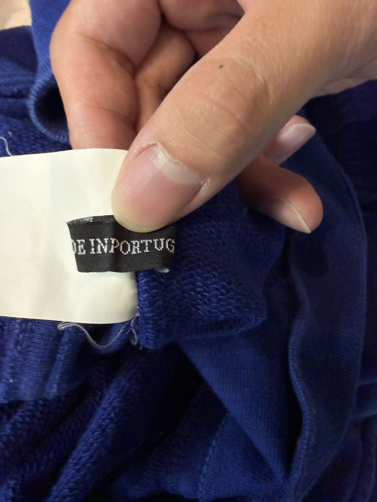 Haider Ackermann Haider Ackermann Indigo Cropped Sweatshirt Size US XXS / EU 40 - 5 Thumbnail