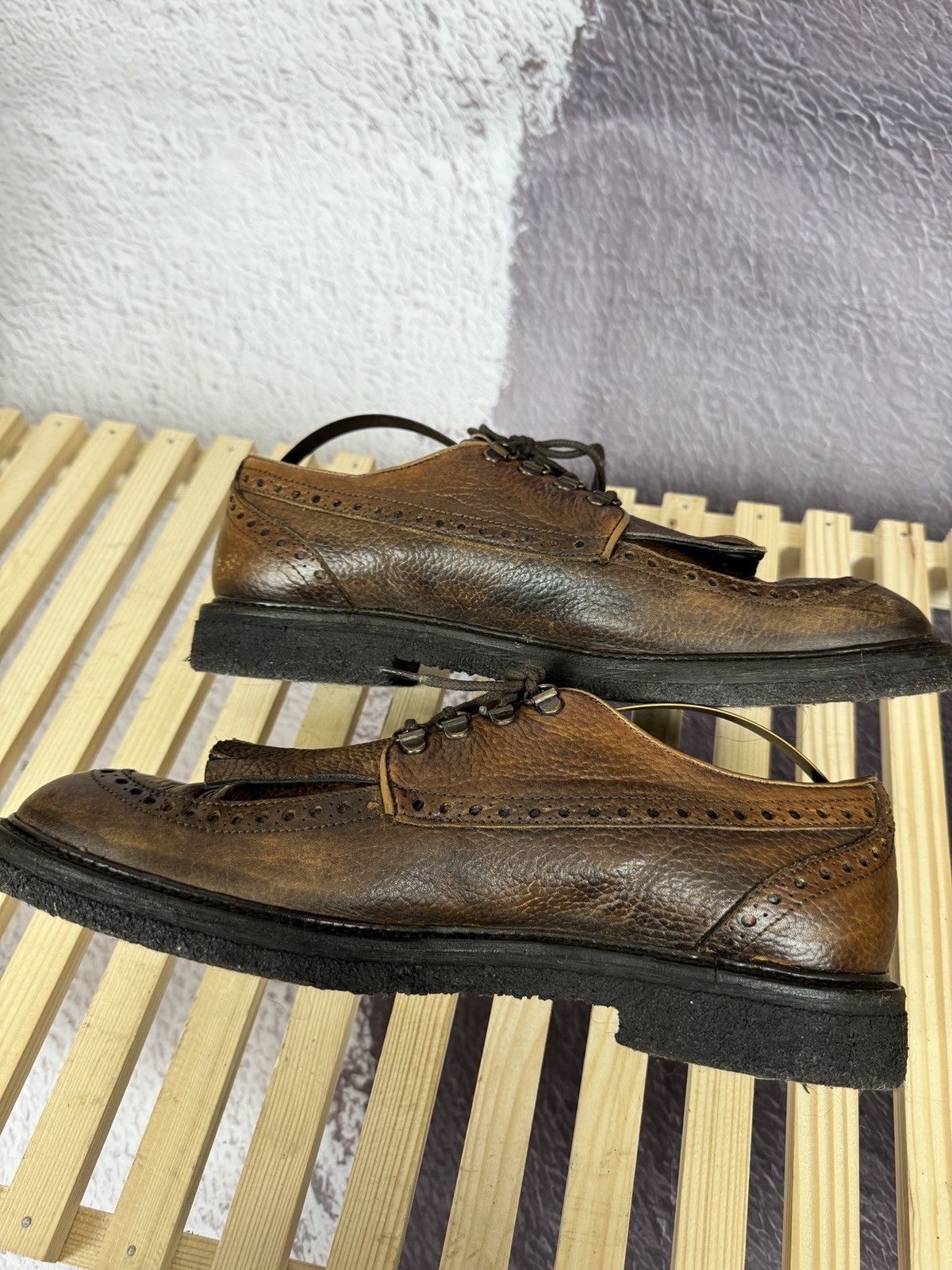 Fendi Fendi Roma leather brown loafers casual shoes Size US 9 / EU 42 - 8 Thumbnail