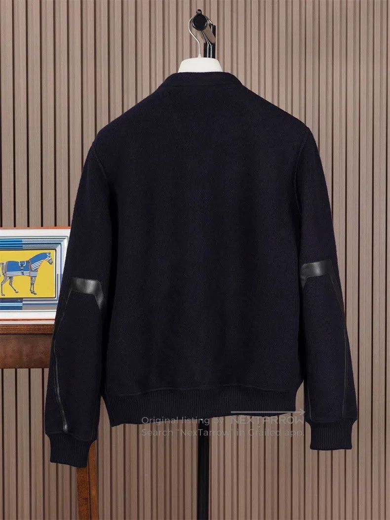 Hermes Hermes Thick Cashmere Jacket Size US L / EU 52-54 / 3 - 3 Thumbnail