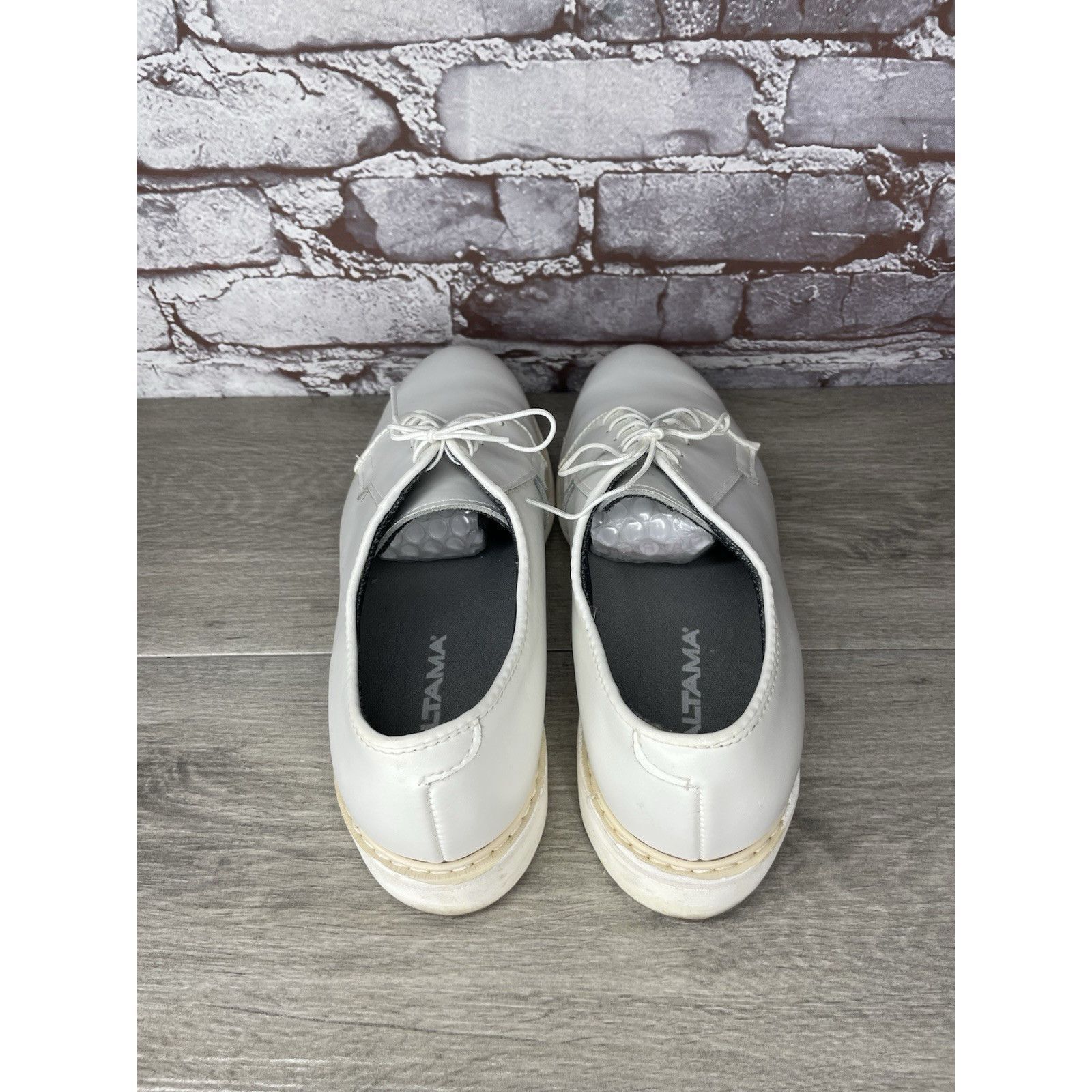Altama Altama White Leather Oxford Dress Shoes Navy Military 629308 Size US 10 / EU 43 - 17 Thumbnail