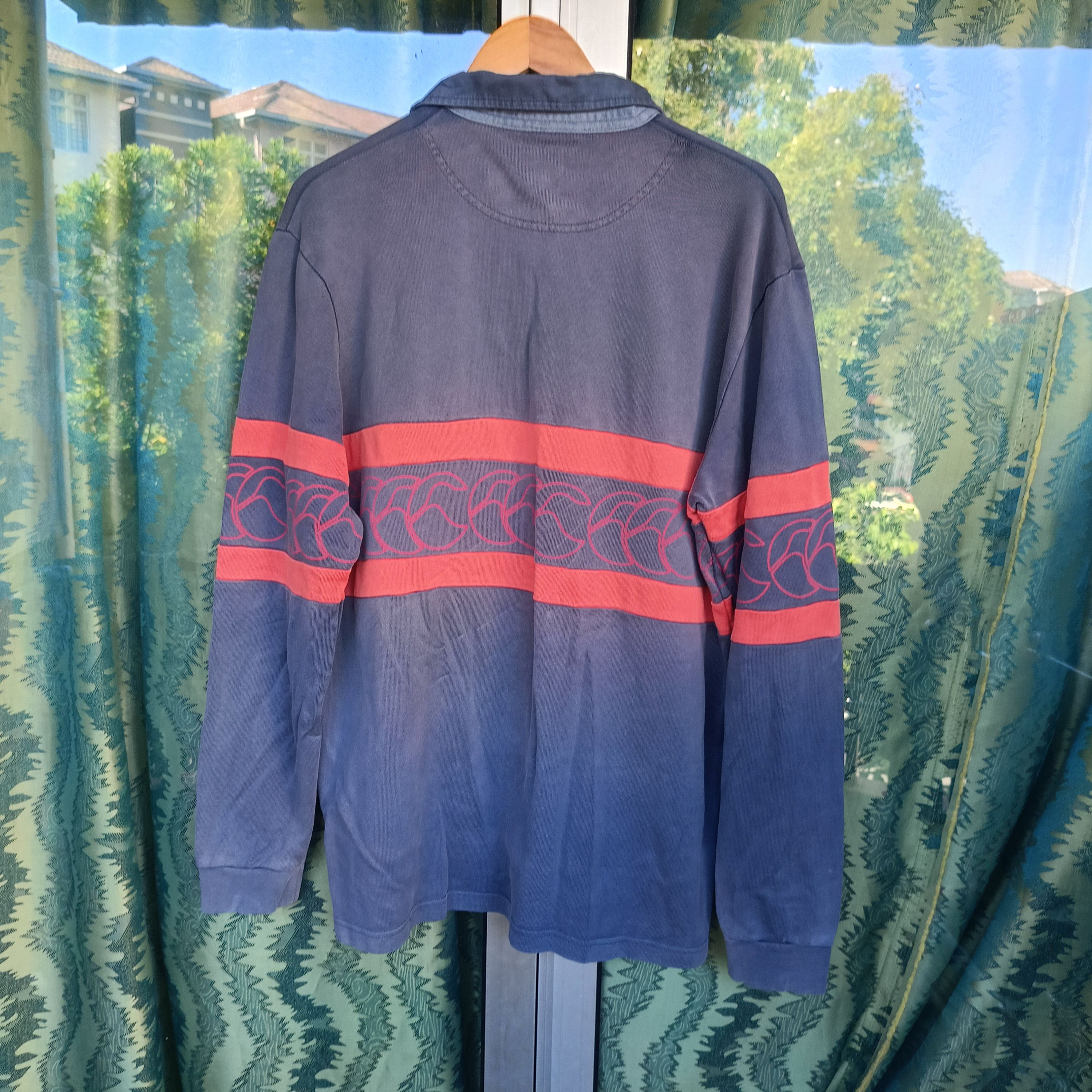 Canterbury of New Zealand Vintage Polo Rugby Canterbury sunfaded tee Size US XL / EU 56 / 4 - 6 Thumbnail