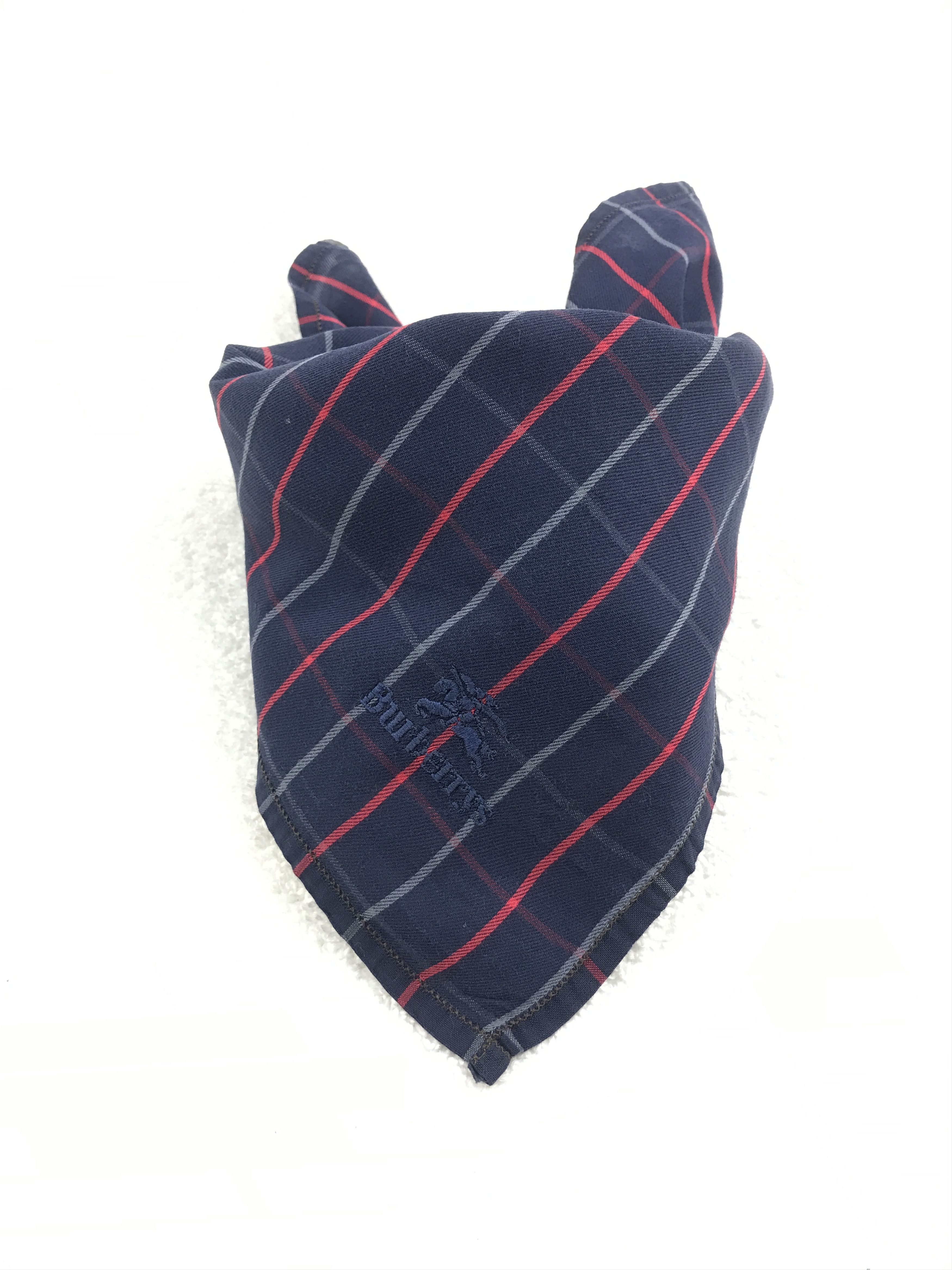 Burberry × Vintage Vintage Burberry Bandana Neckerchief Handkerchief Size ONE SIZE - 3 Thumbnail