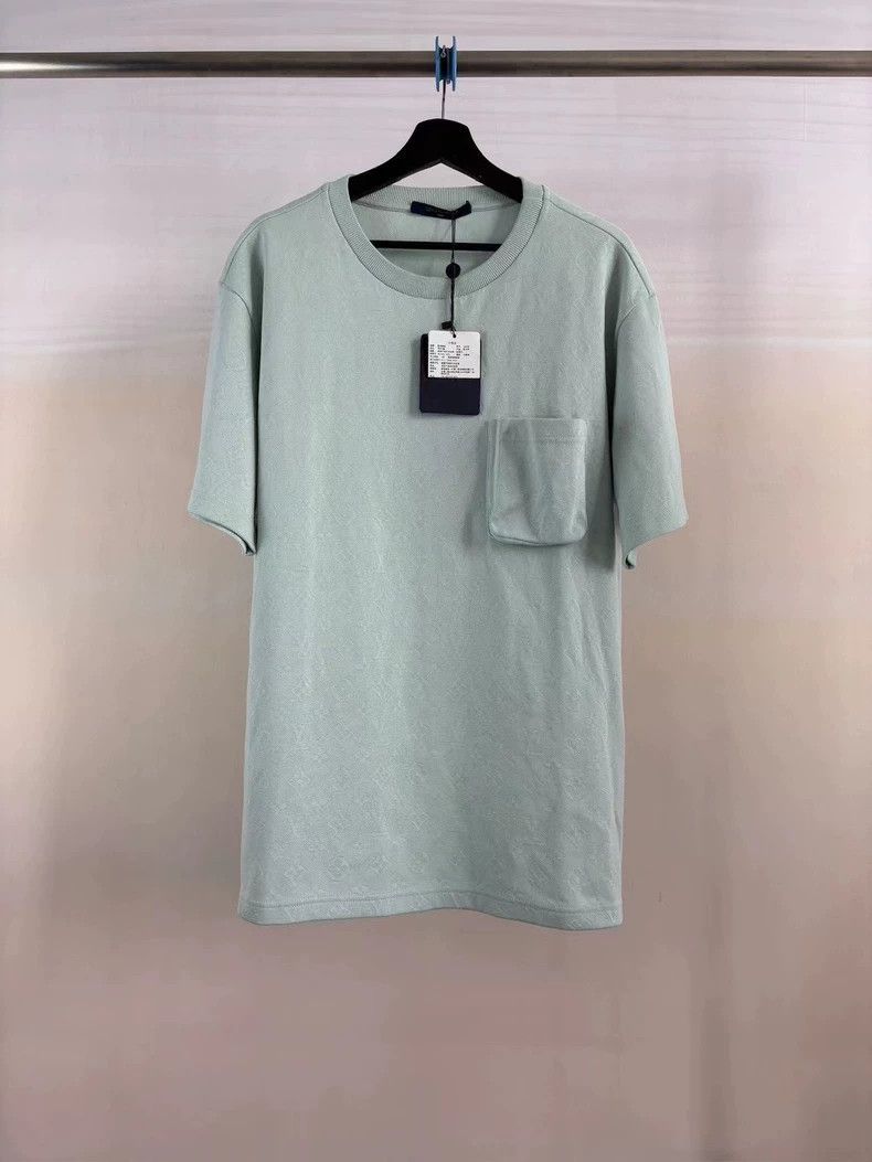 Louis Vuitton Louis Vuitton Light Green Short Sleeve T-Shirt- DMC Size US XL / EU 56 / 4 - 1 Thumbnail
