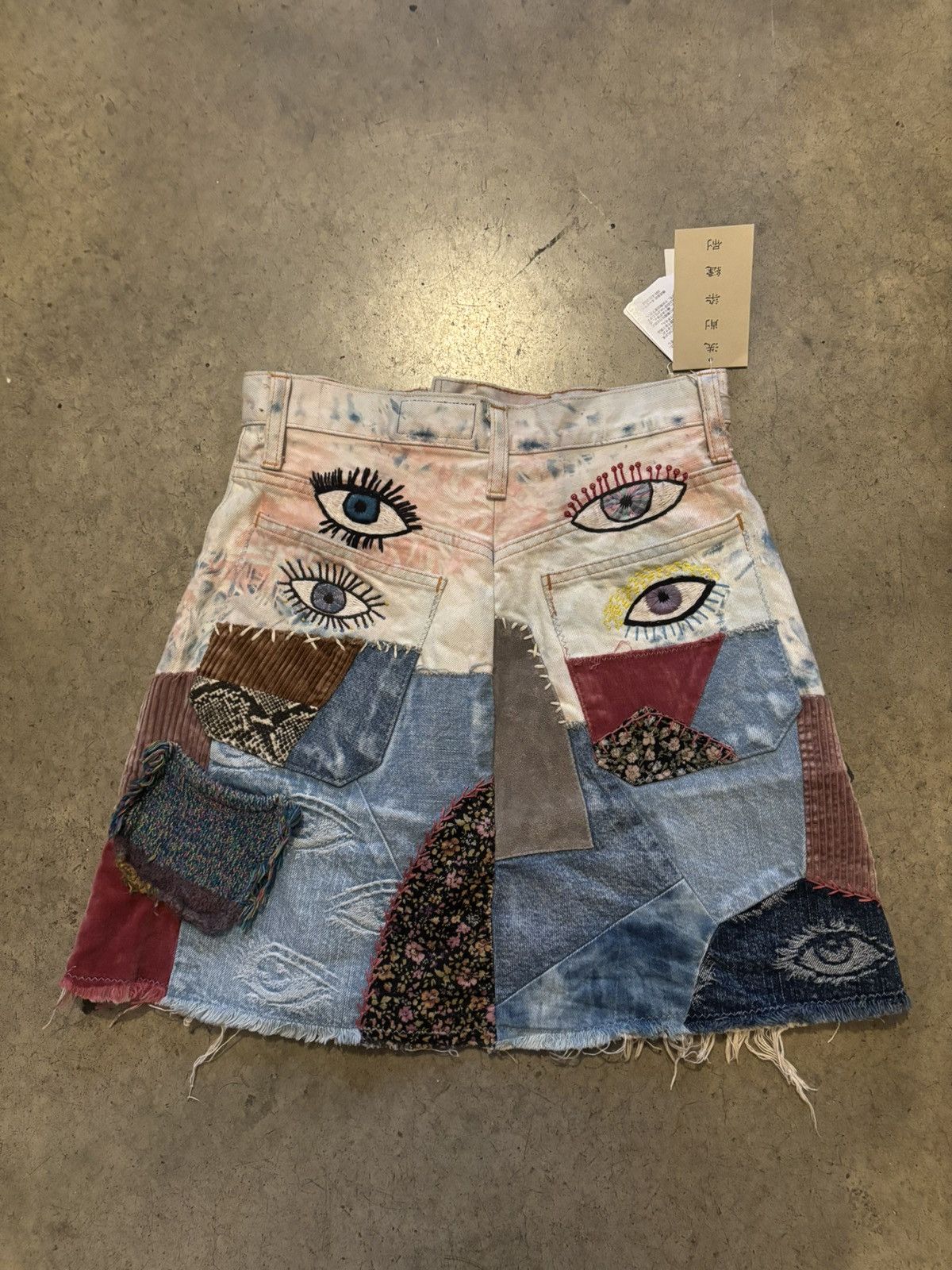 Kapital Kapital koutry mini denim skirt Size 28" / US 6 / IT 42 - 2 Thumbnail
