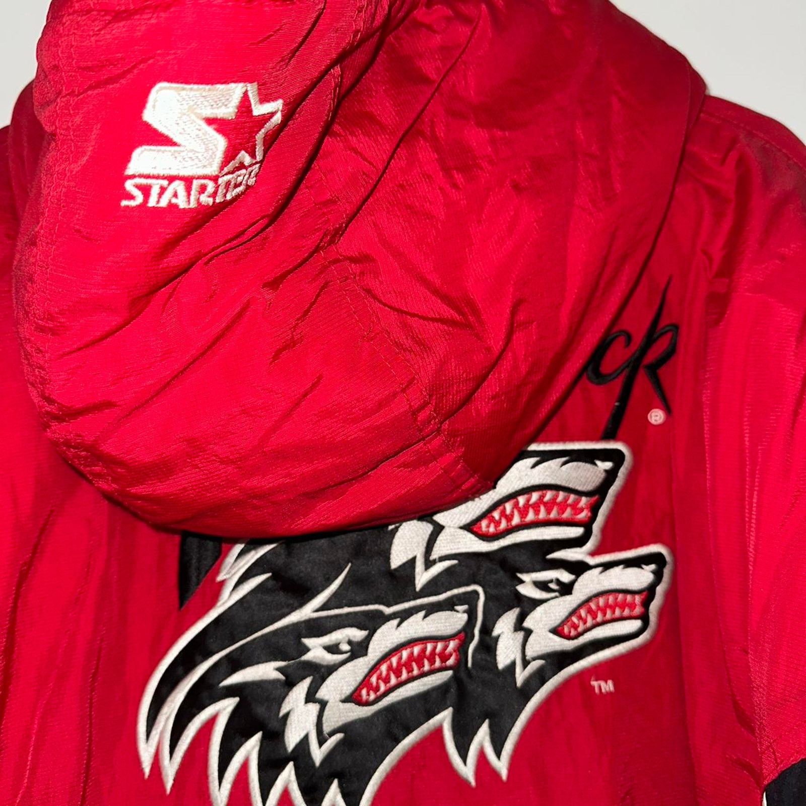 Starter × Vintage RARE Vintage NC State Wolfpack Starter Jacket size L Size US L / EU 52-54 / 3 - 7 Thumbnail
