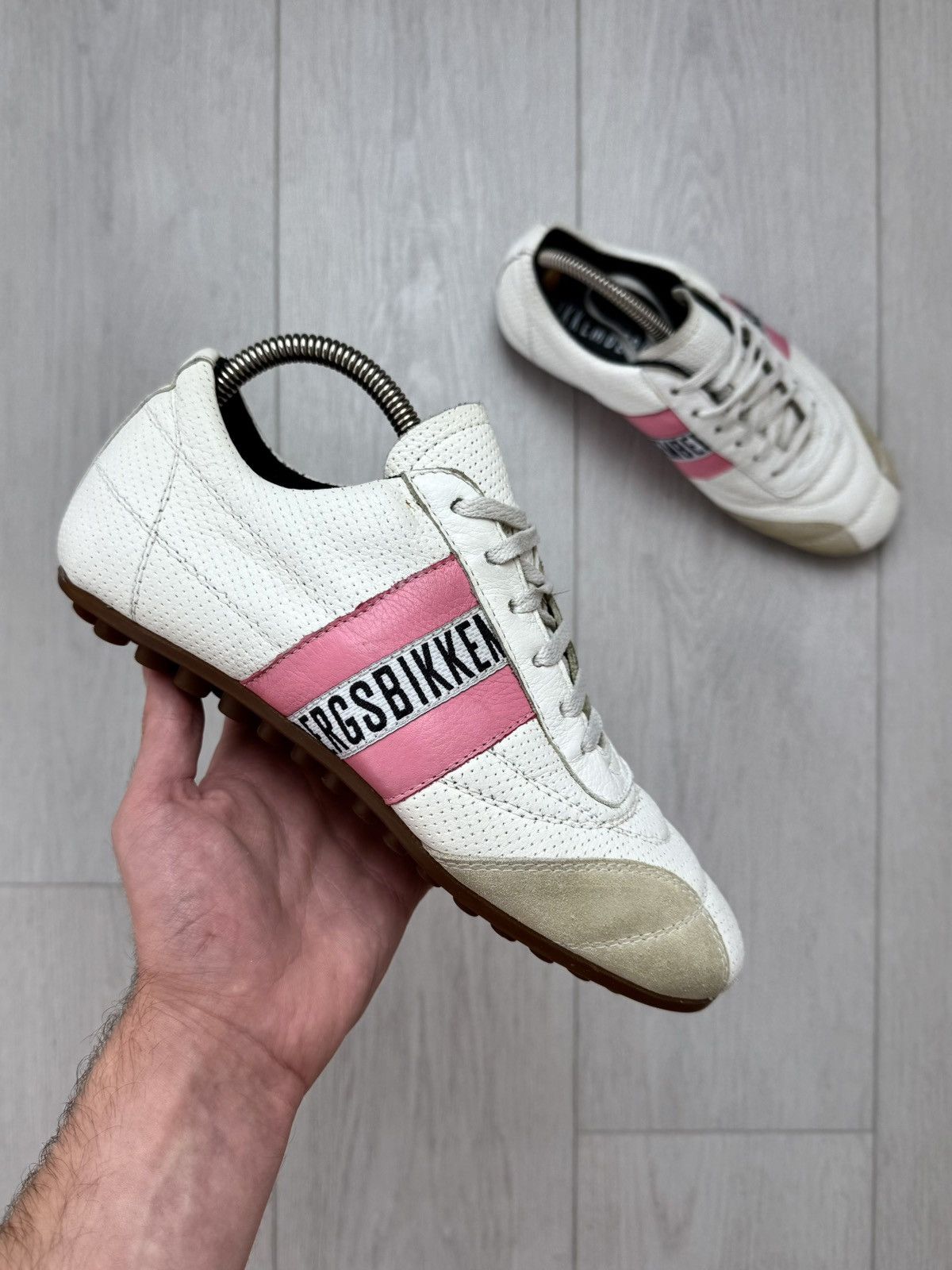 Dirk Bikkembergs Vintage Dirk Bikkembergs Soccer Sneakers Cleats Leather Y2K Size US 7 / IT 37 - 1 Thumbnail