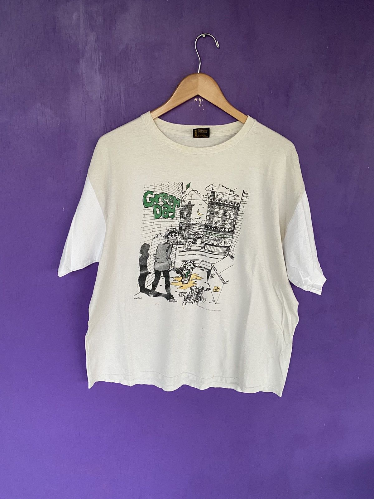 Band Tees Vintage 1994 Green day tour tee Size US XL / EU 56 / 4 - 1 Thumbnail