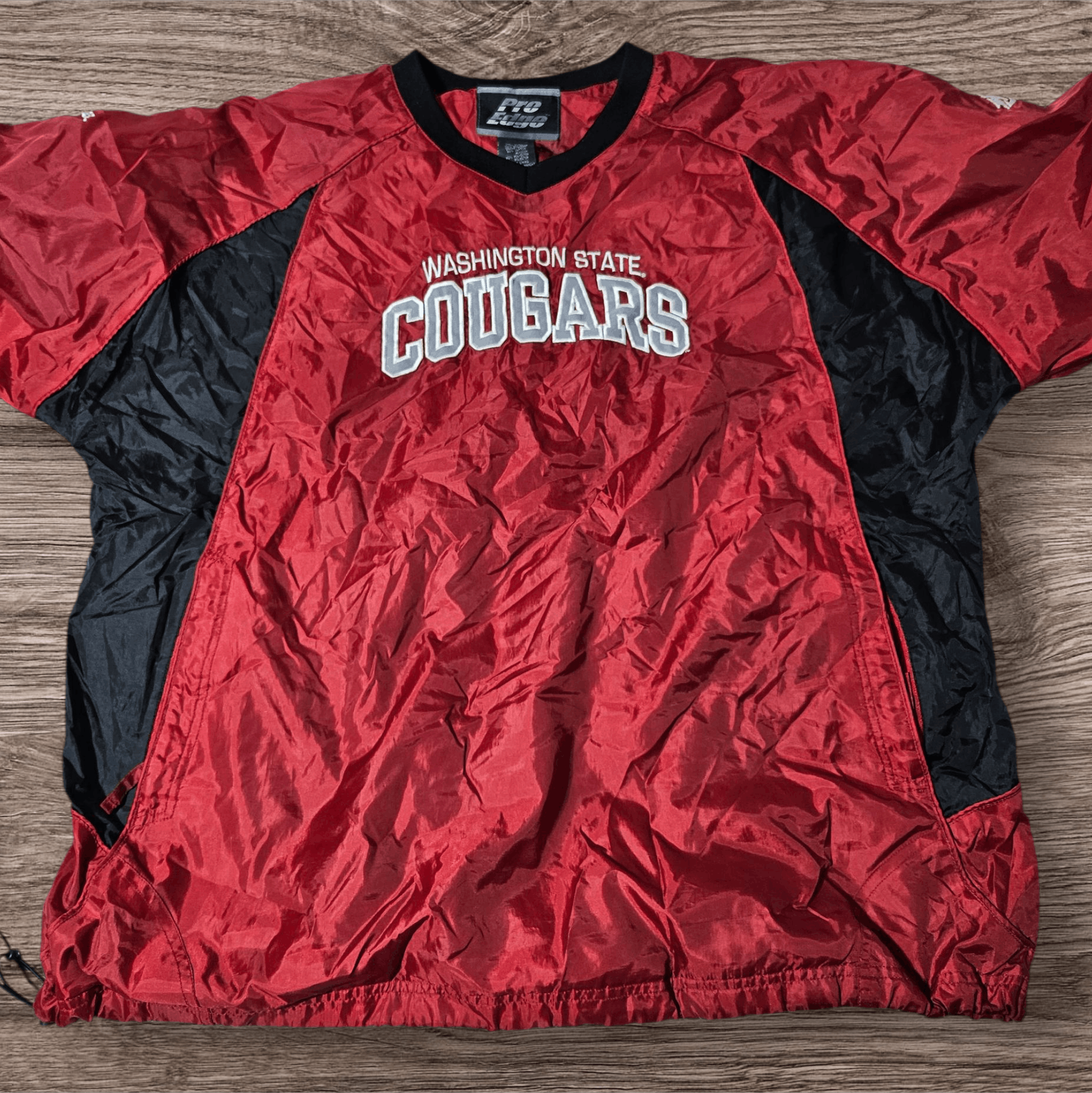 Pro Edge Washington State Cougars Jacket 90s Pro Edge WSU XL Bomber Size US XL / EU 56 / 4 - 3 Thumbnail