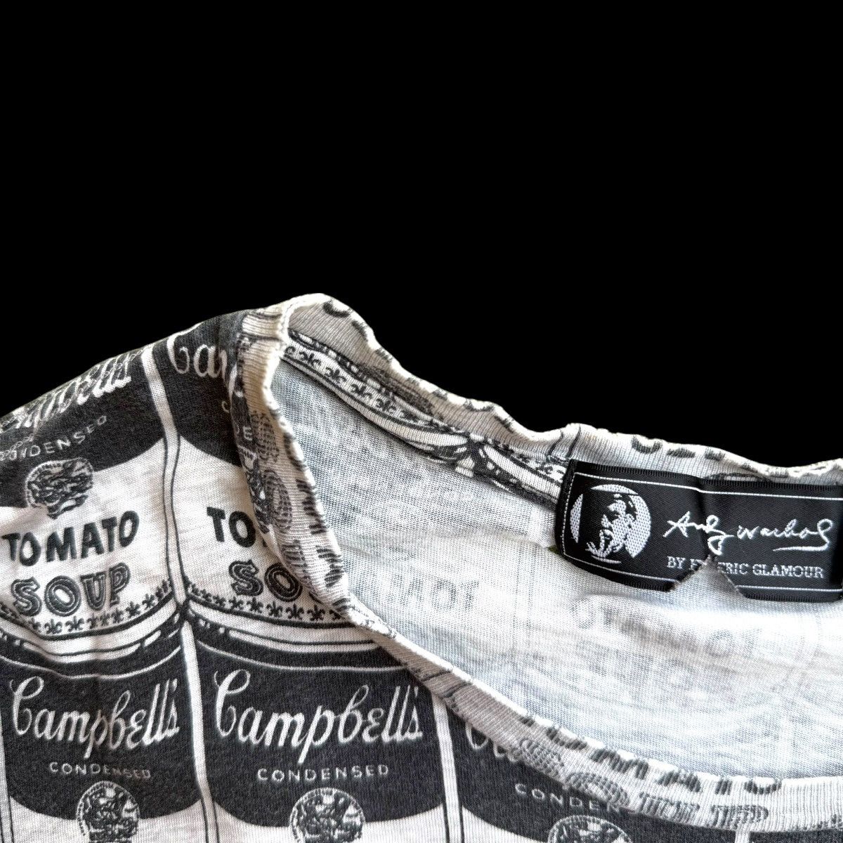 Andy Warhol × Hysteric Glamour × Japanese Brand Hysteric Glamour x Andy Warhol Campbell Pop Art Soup T-shirt Size M / US 6-8 / IT 42-44 - 6 Thumbnail