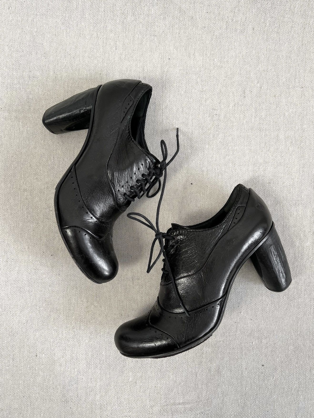 Marsell Marsell Leather Heeled Oxfords Size US 9 / IT 39 - 7 Thumbnail