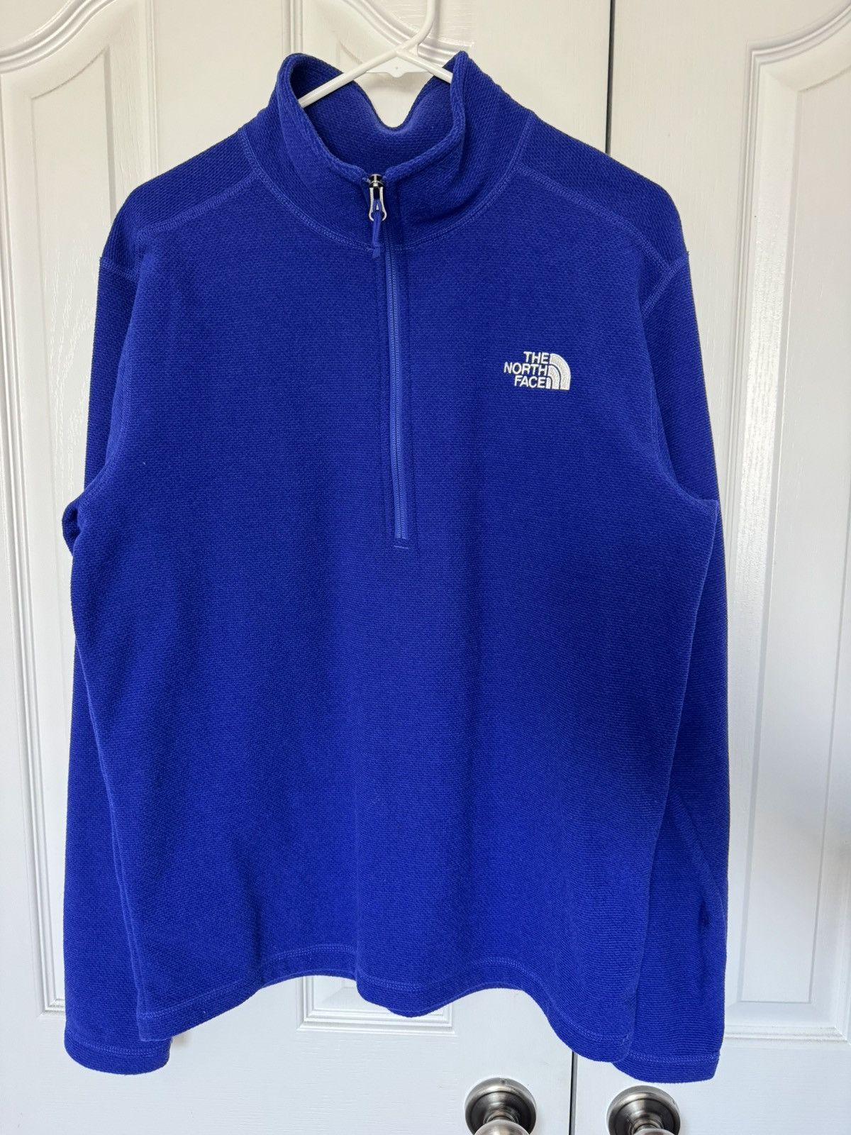 The North Face Blue North Face 1/4 Zip Fleece Size US M / EU 48-50 / 2 - 1 Thumbnail