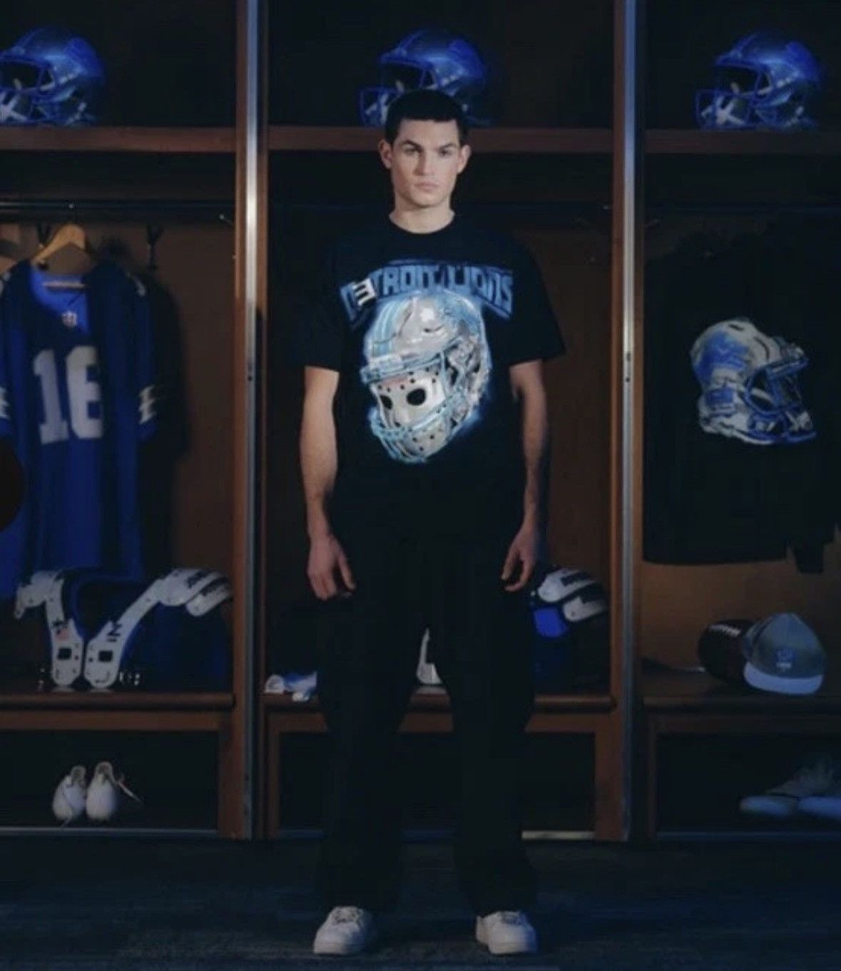 Eminem Eminem x Detroit Lions Capsule All Grit 313 Black T-Shirt M Size US M / EU 48-50 / 2 - 8 Thumbnail