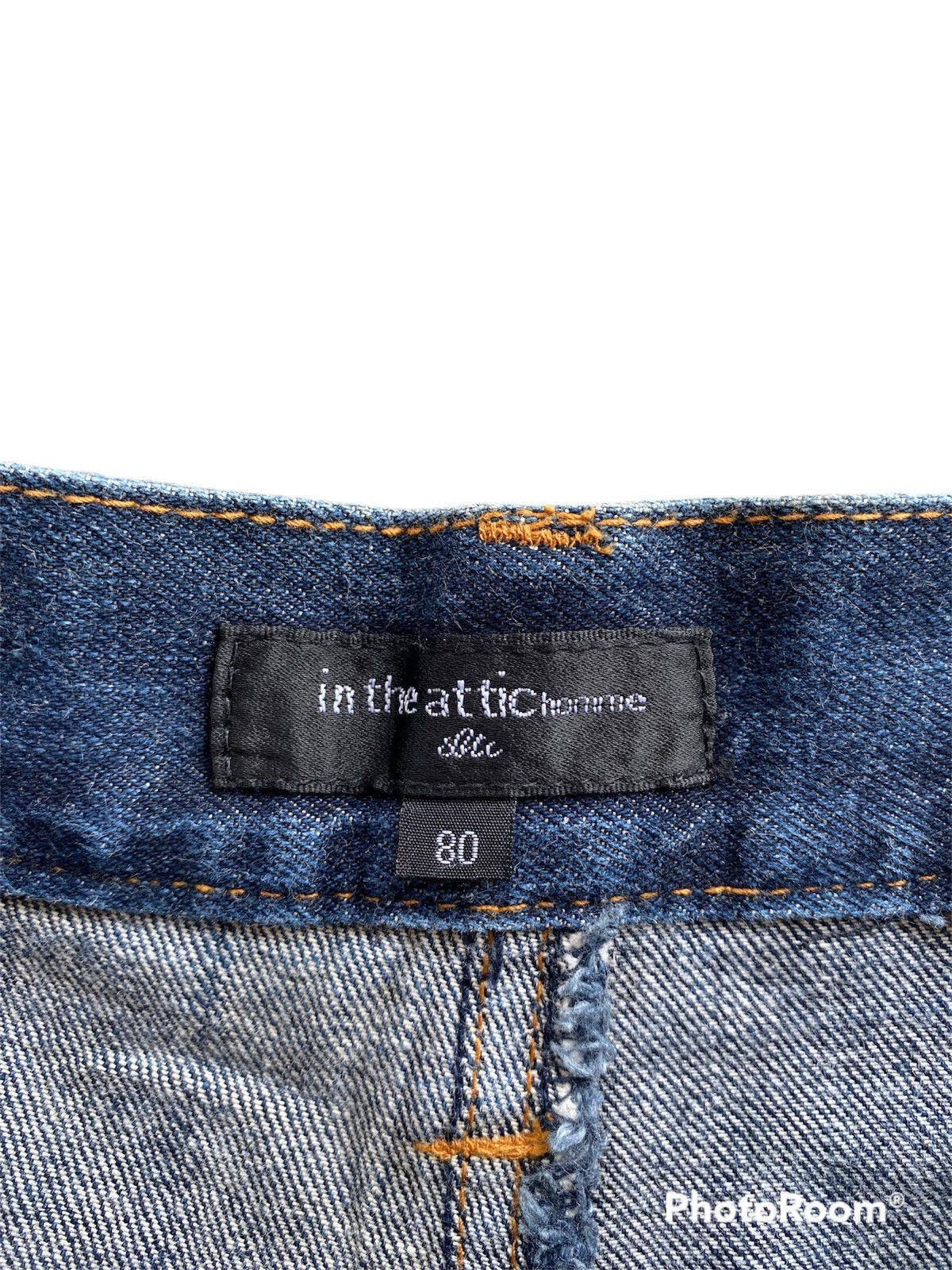 If Six Was Nine × In The Attic × Le Grande Bleu (L.G.B.) In The Attic Home Punk Grunge Jeans P170 Size US 31 - 10 Thumbnail