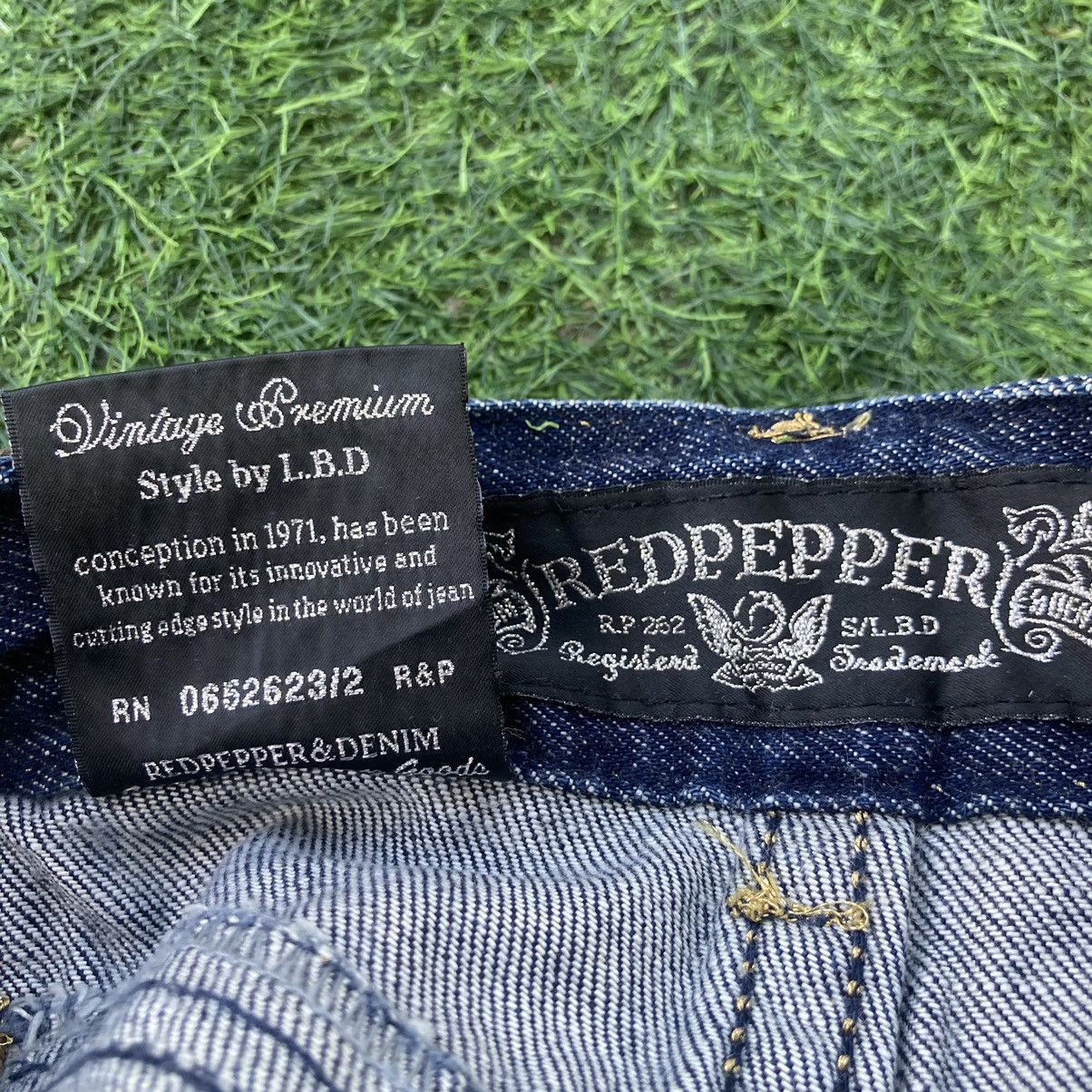 If Six Was Nine RED PEPPERS FLARED BOOTCUT JEANS Size US 30 / EU 46 - 13 Thumbnail