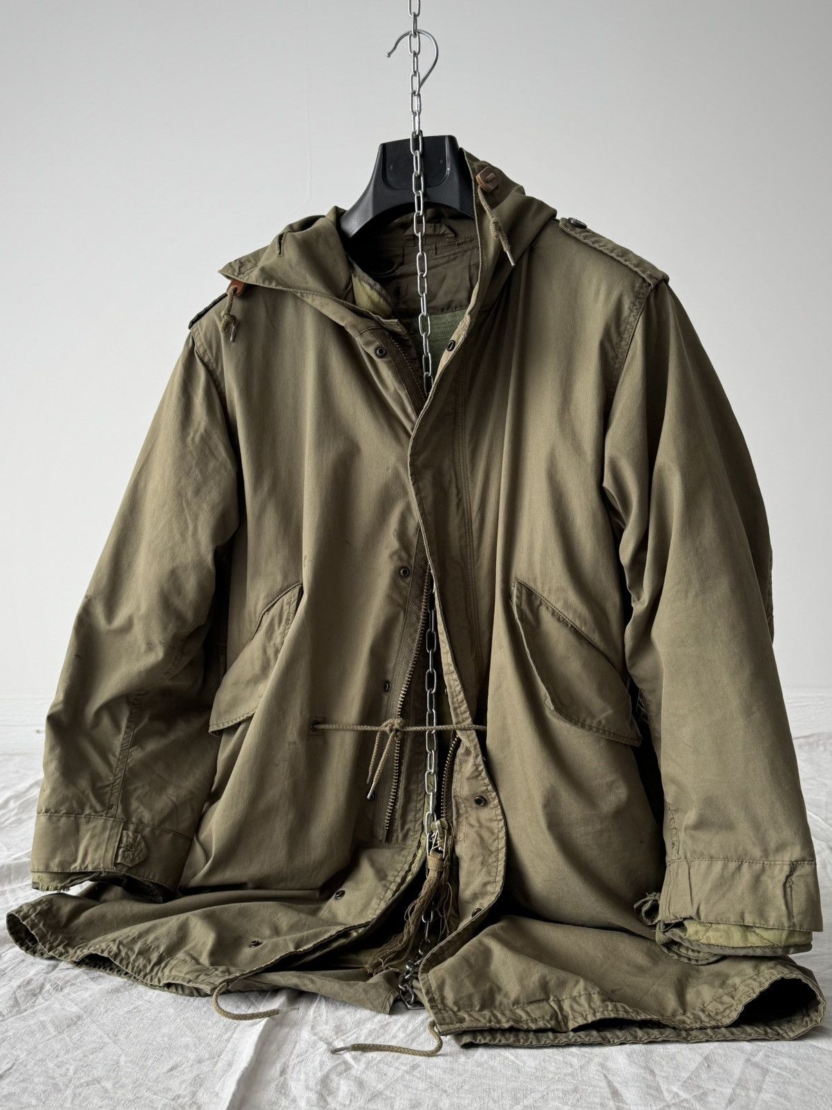 Vintage Vintage US Army M51 Repro Parka Jacket Shell With Liner Size US M / EU 48-50 / 2 - 3 Thumbnail
