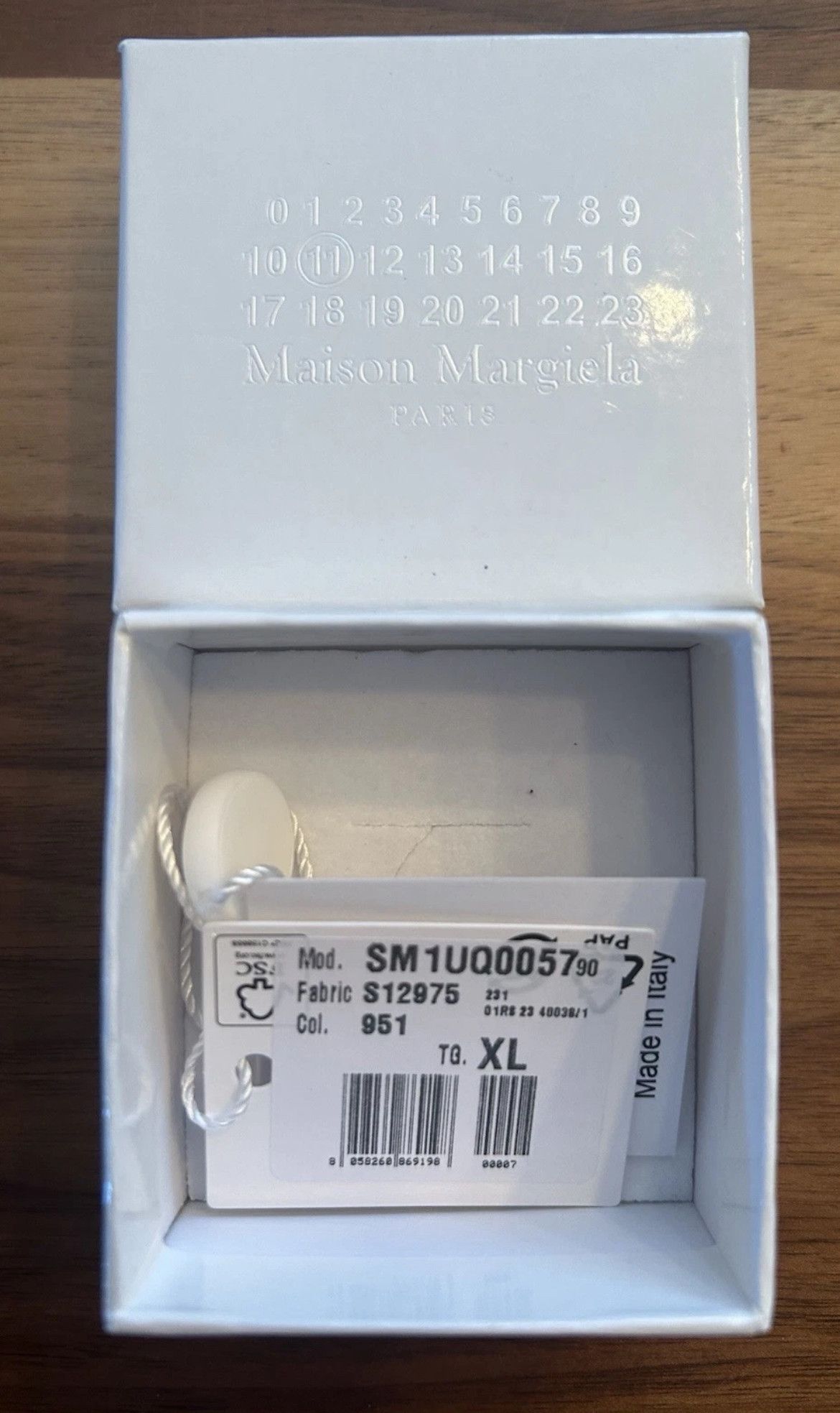 Maison Margiela Twisted Number Ring Size XL Size 44 - 5 Thumbnail