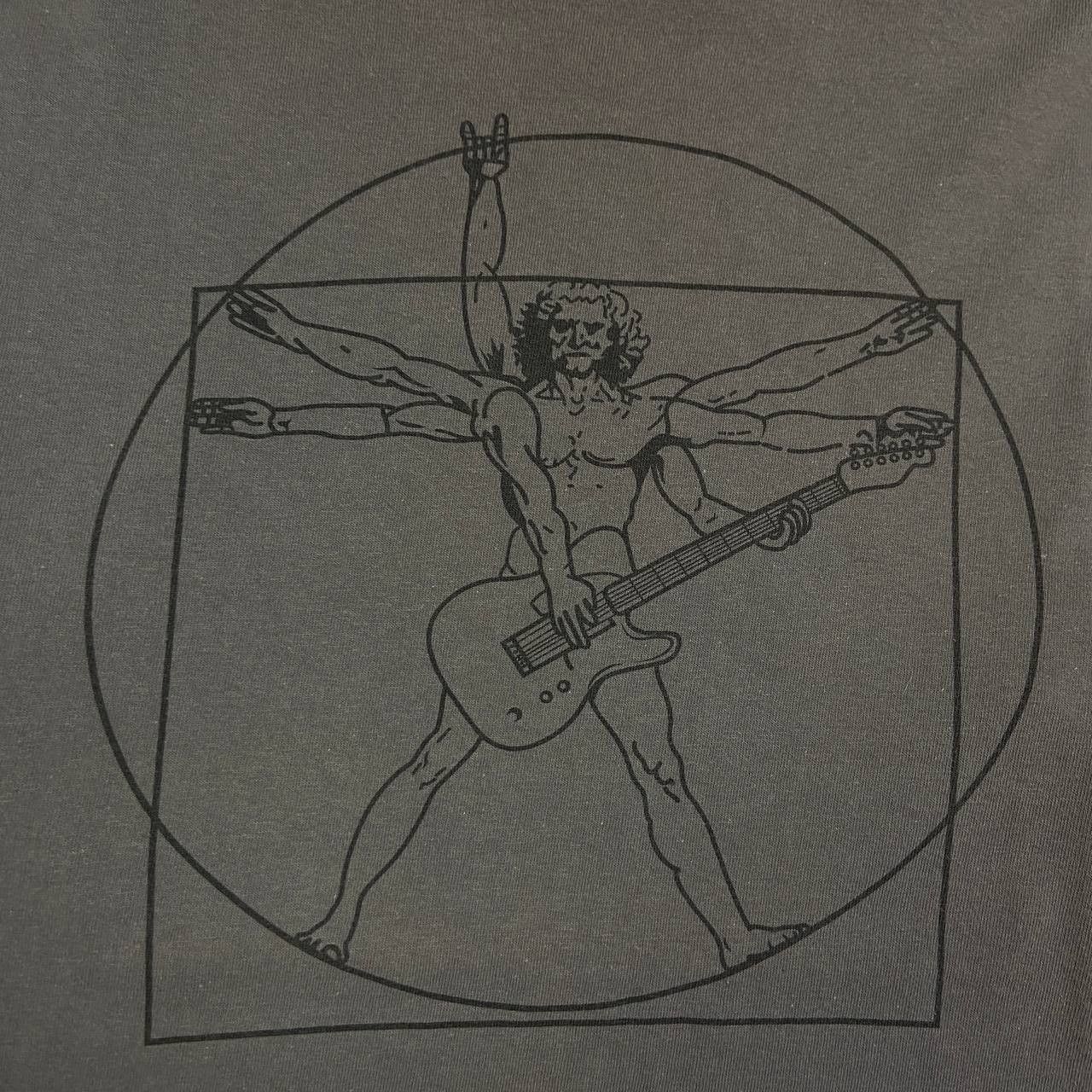 Band Tees Da Vinci Rock Man Art Vintage T-Shirt Size US XL / EU 56 / 4 - 3 Thumbnail