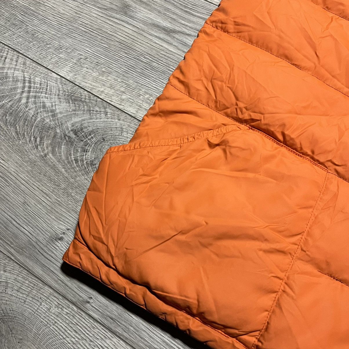 Emporio Armani Armani Vest Goose Down Nylon Reversible Vest Jacket Orange Size US S / EU 44-46 / 1 - 4 Thumbnail