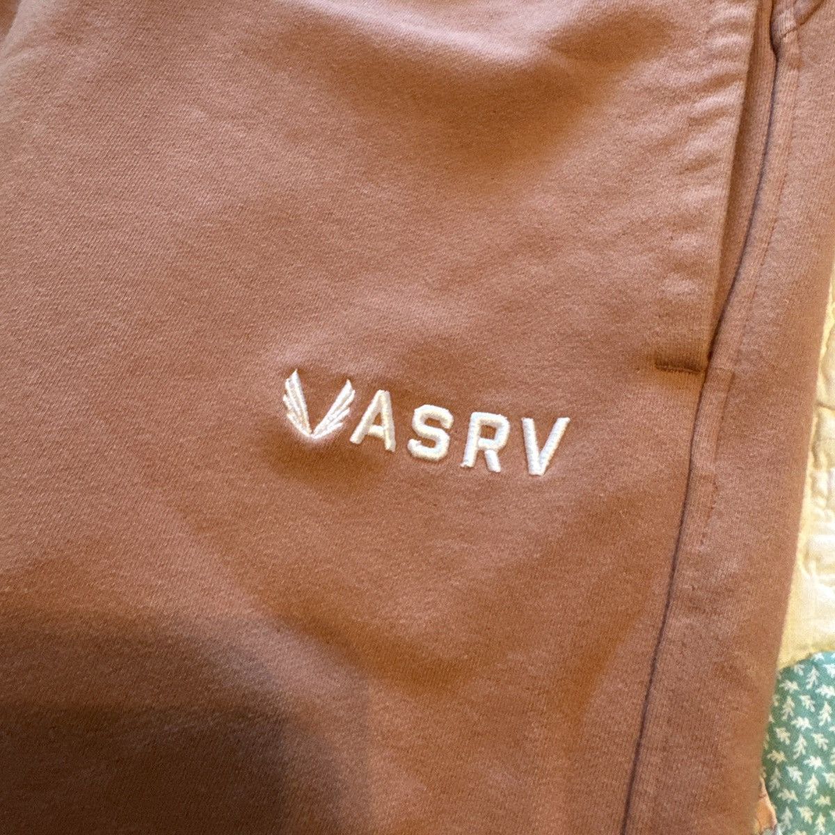 I Love Ugly ASRV DSG 0655 Sweatpants Medium Peach Oversized French Terry Size US 31 - 2 Thumbnail