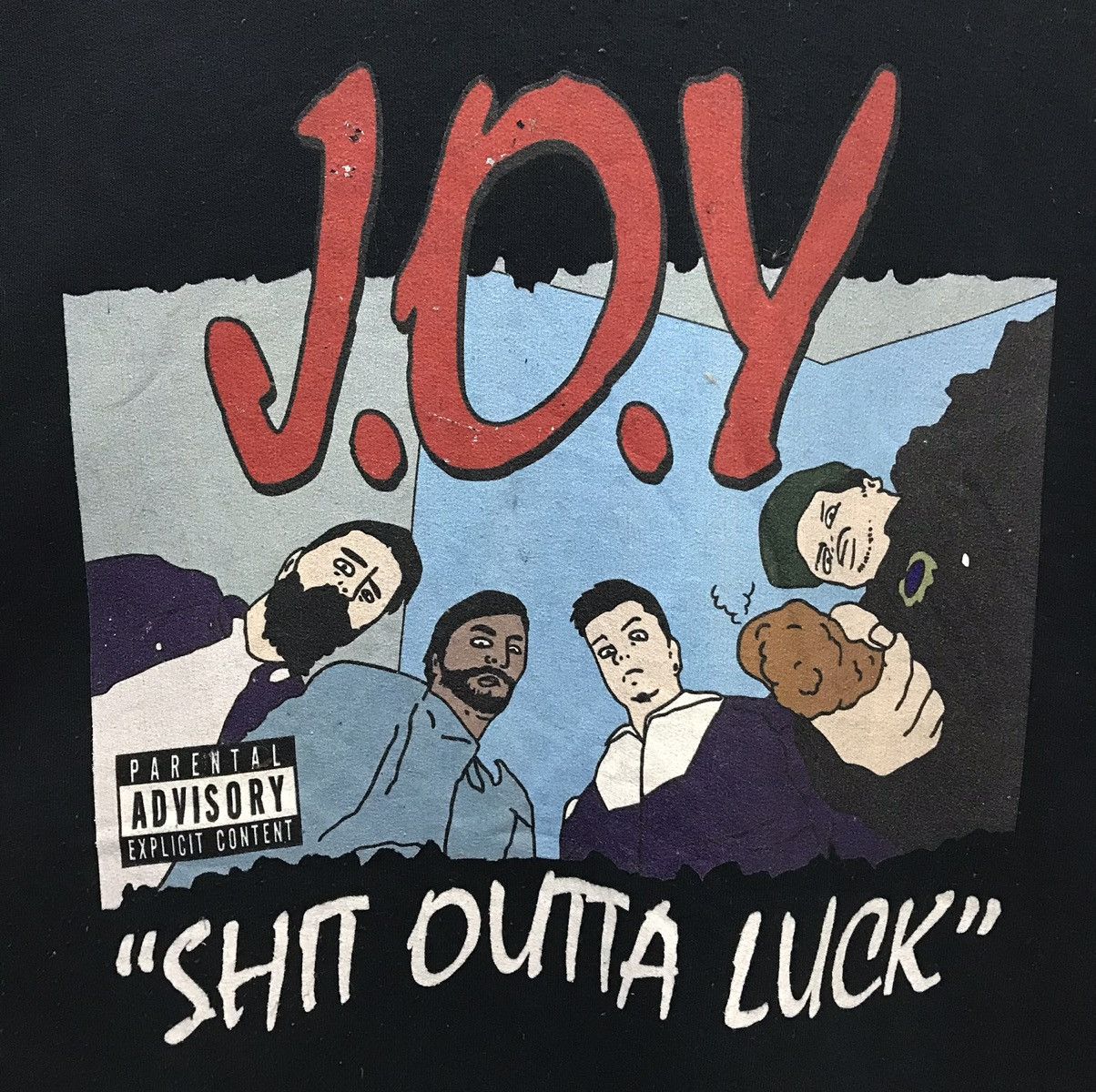 Other Vintage Joy Opposites “Shit Outta Luck” Sweatshirt Size US L / EU 52-54 / 3 - 3 Thumbnail