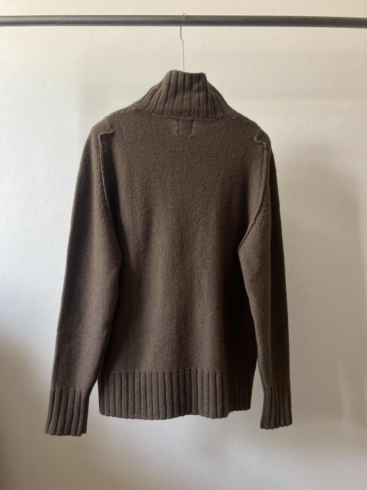Yohji Yamamoto Vintage 90s Yohji Yamamoto A.A.R Knit Button Up Size US M / EU 48-50 / 2 - 8 Thumbnail