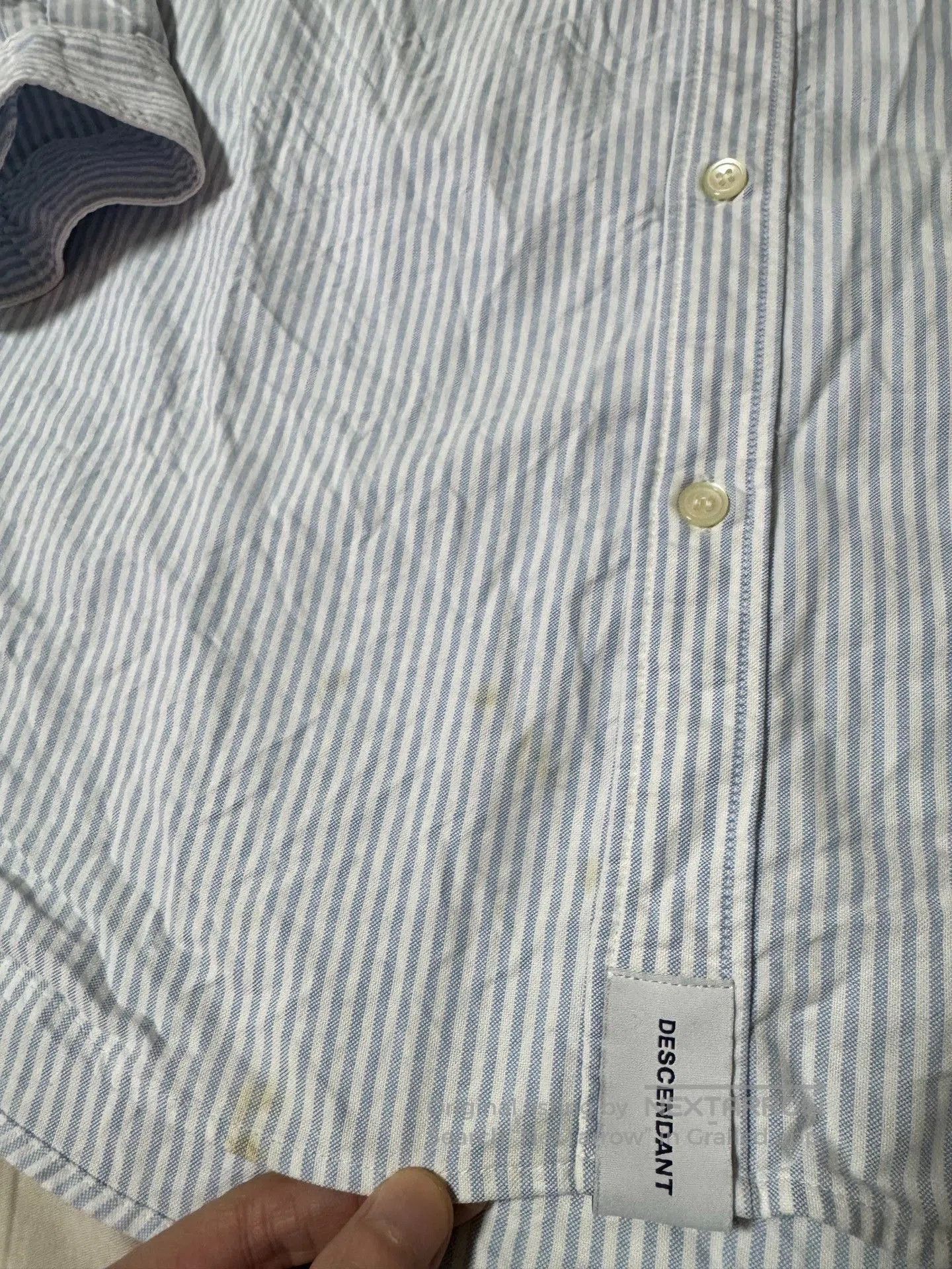 Descendant Descendant 21ss Loose Stripe Shirt. Size US L / EU 52-54 / 3 - 9 Thumbnail