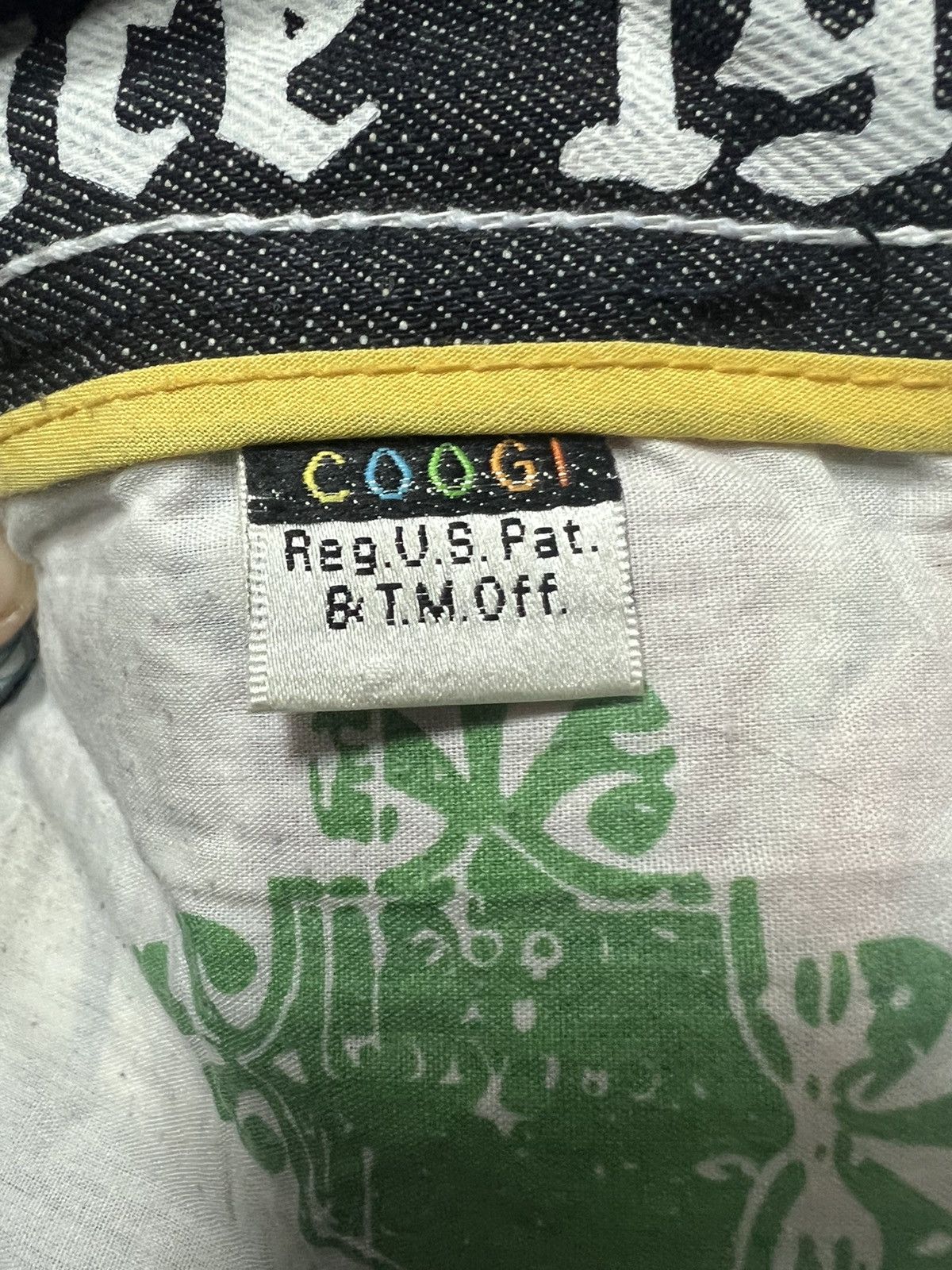 Coogi × Vintage Crazy baggy Vintage Coogi Embroidered jeans Size US 34 / EU 50 - 11 Thumbnail