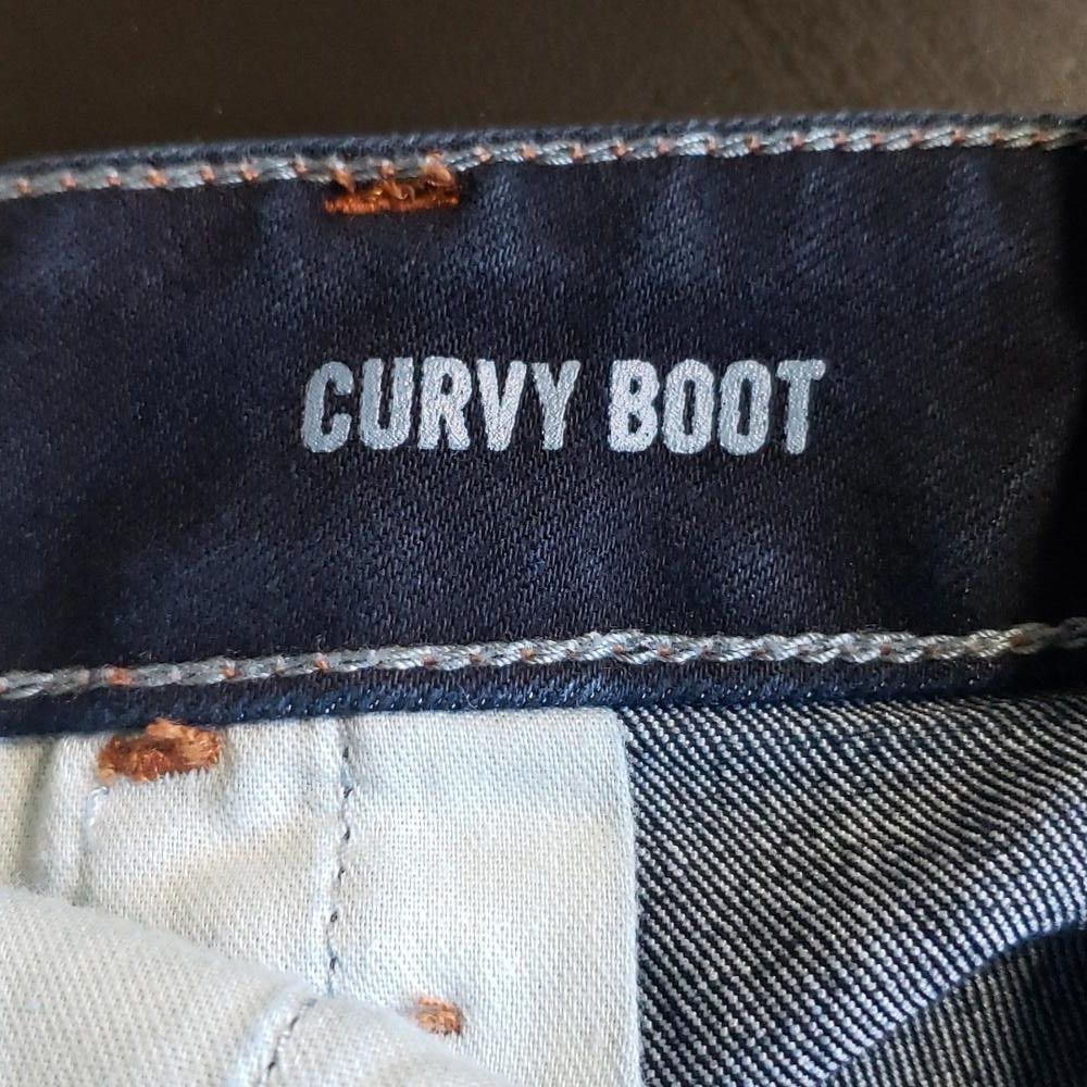 Banana Republic CT719a Banana Republic Ladies Curvy Boot Cut Jean 31" waist Size 31" - 6 Thumbnail