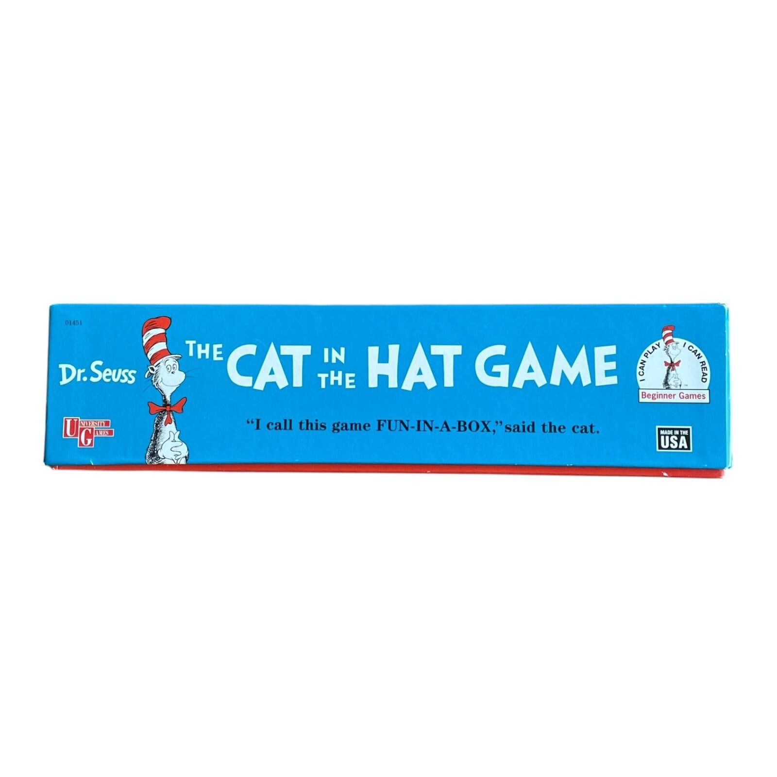 Other 1996 Cat in the Hat Board Game Dr Seuss 100% Complete CLEAN! Size ONE SIZE - 7 Thumbnail