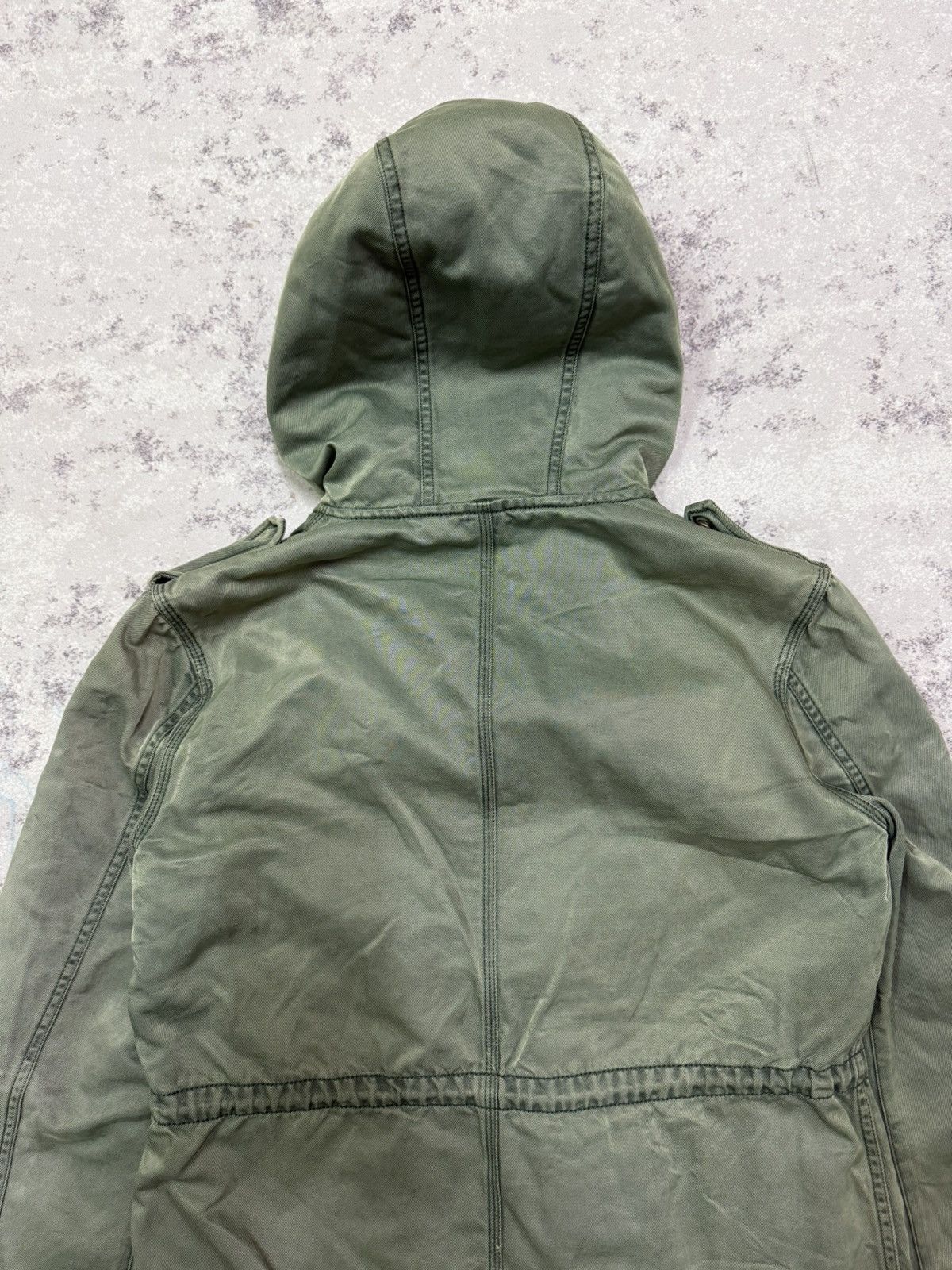 Vintage Vintage Last Word Fishtail Double Breasted Quilted Parka Size US S / EU 44-46 / 1 - 17 Thumbnail