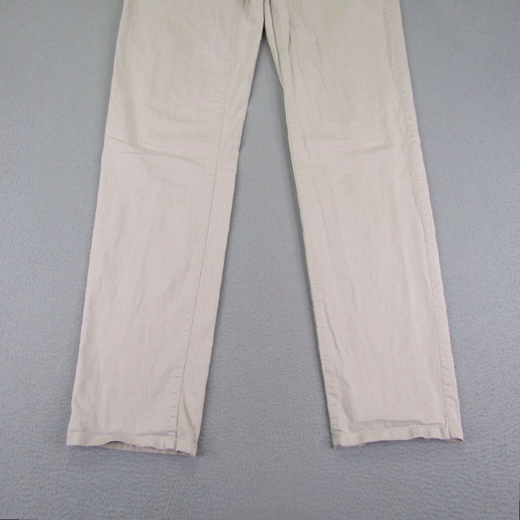 BRAX Brax Pants Mens 33 Chino Straight Gray 33x31 Regular Casual Workwear Classic Slacks Flex Pockets Logo Buttons Zip Mens Size US 32 / EU 48 - 3 Thumbnail