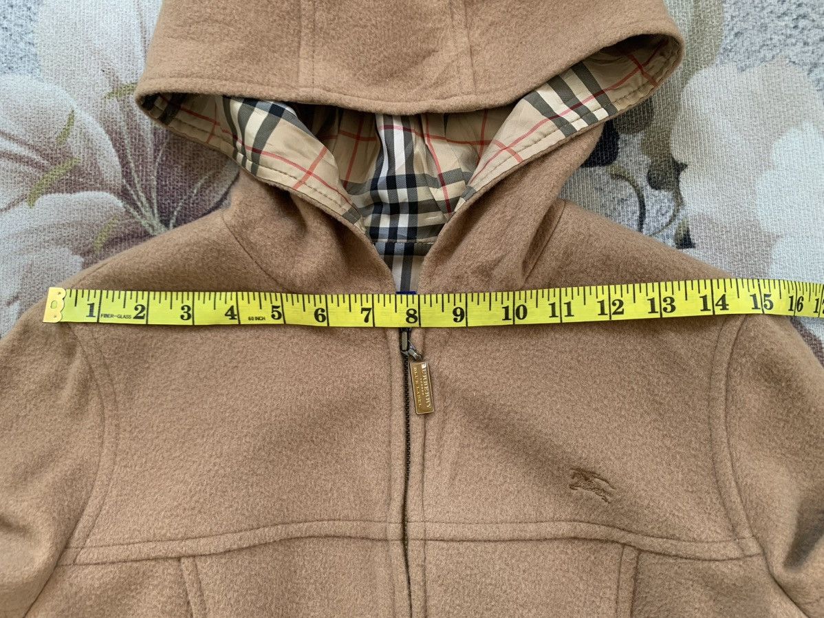 Burberry Burberry London Blue Label Wool Jacket Hooded Size S / US 4 / IT 40 - 15 Thumbnail