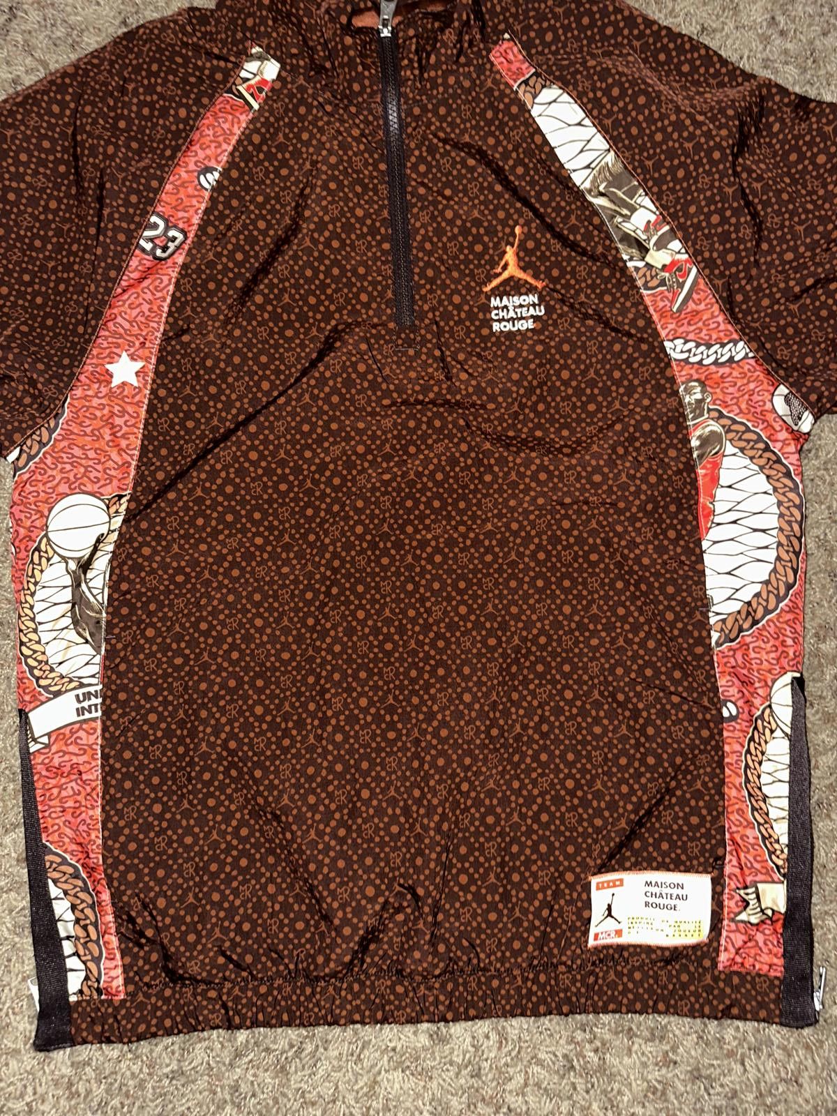 Nike Air Jordan Men’s Masion Château Rouge Woven Jacket Size US S / EU 44-46 / 1 - 5 Thumbnail