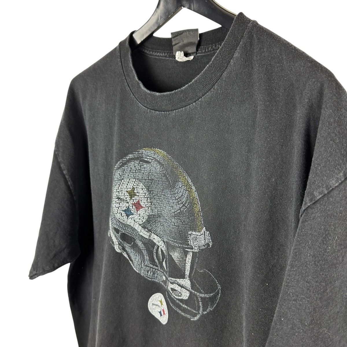 NFL × Vintage Vintage Y2K Pittsburgh Steelers NFL Helmet Shirt Size US XL / EU 56 / 4 - 6 Thumbnail