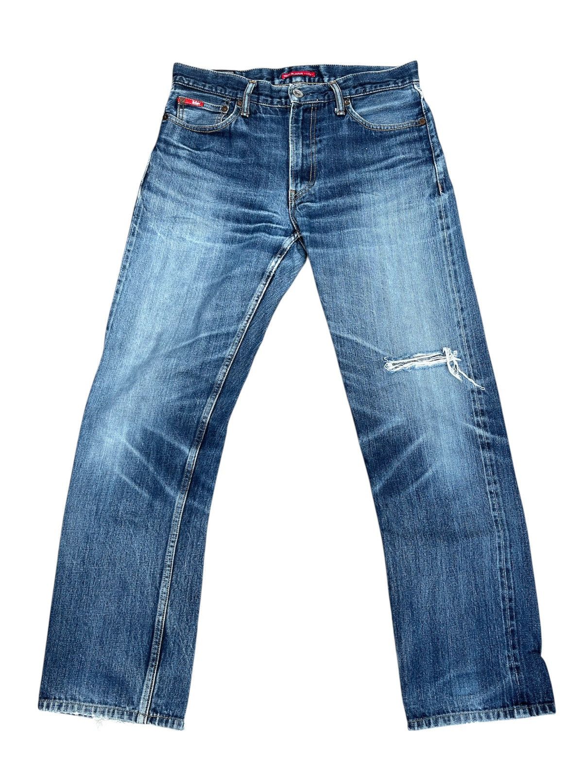 Lee Vintage Lee Cooper Distressed Selvedge Jeans - Made in Japan Size US 30 / EU 46 - 3 Thumbnail