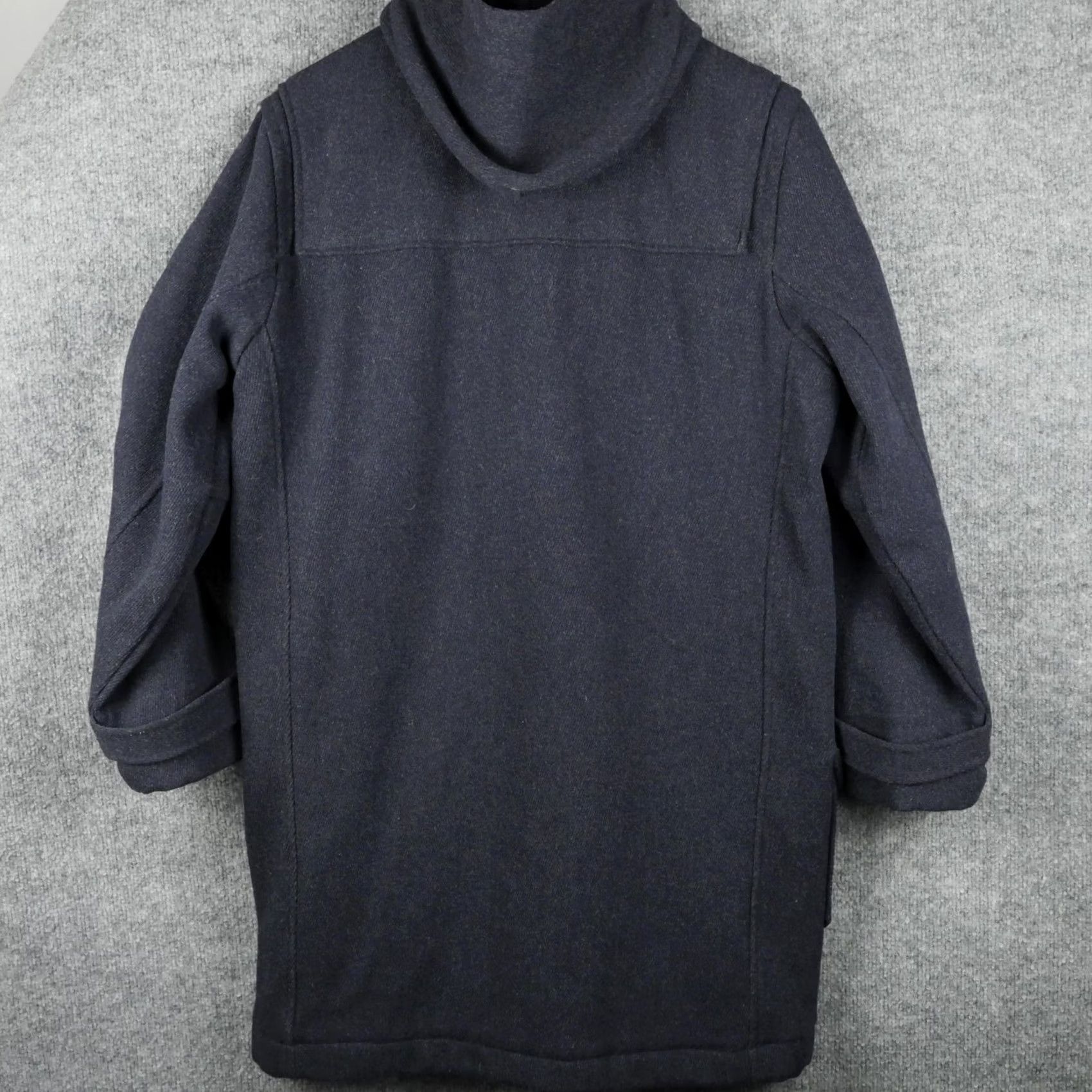 Gap VINTAGE Gap Coat Mens XS Blue Wool Hooded Toggle Duffle Parka Lined Winter Mid Length Size US XS / EU 42 / 0 - 4 Thumbnail