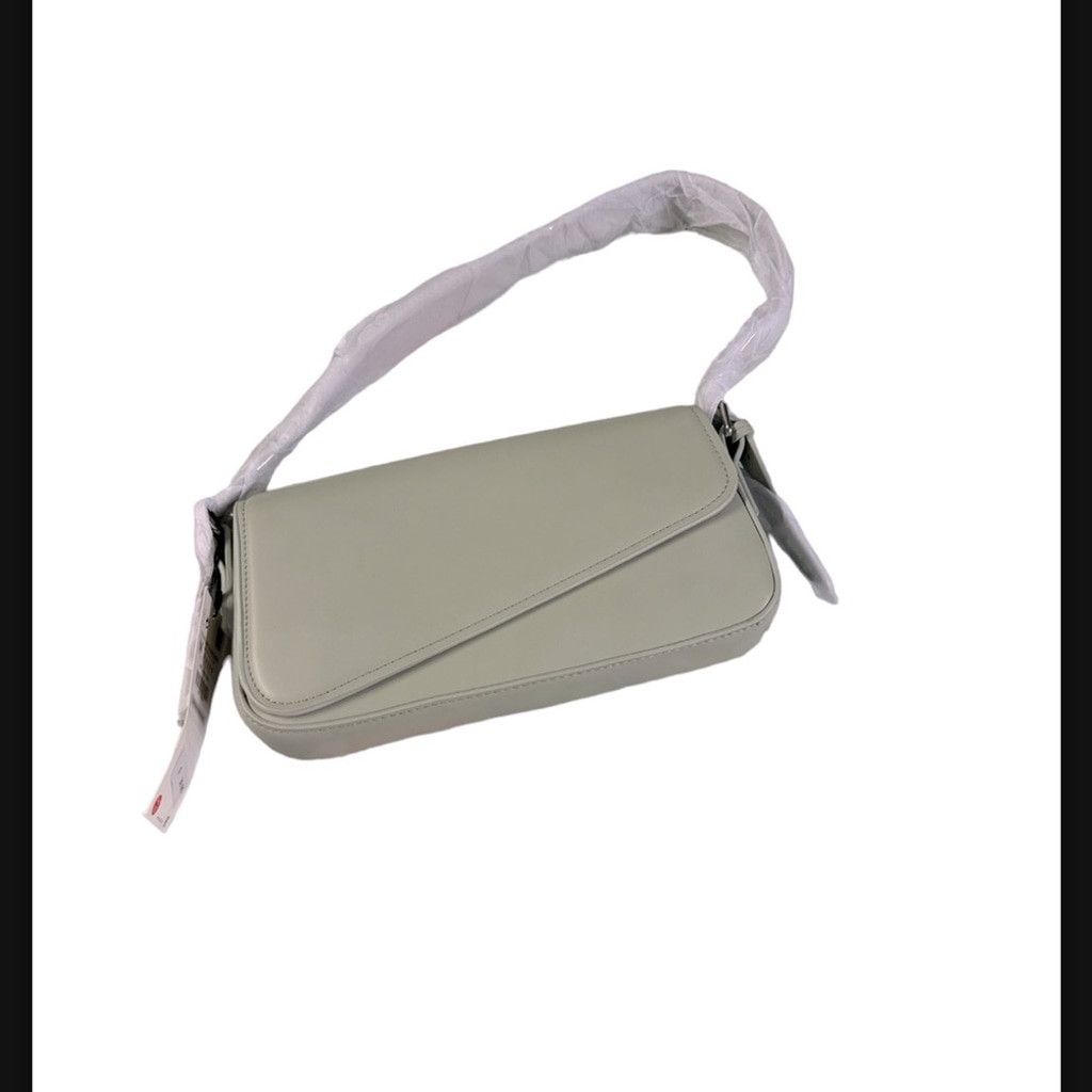 Zara 💚 Stylish Geometric Flap Shoulder Bag Size ONE SIZE - 7 Thumbnail