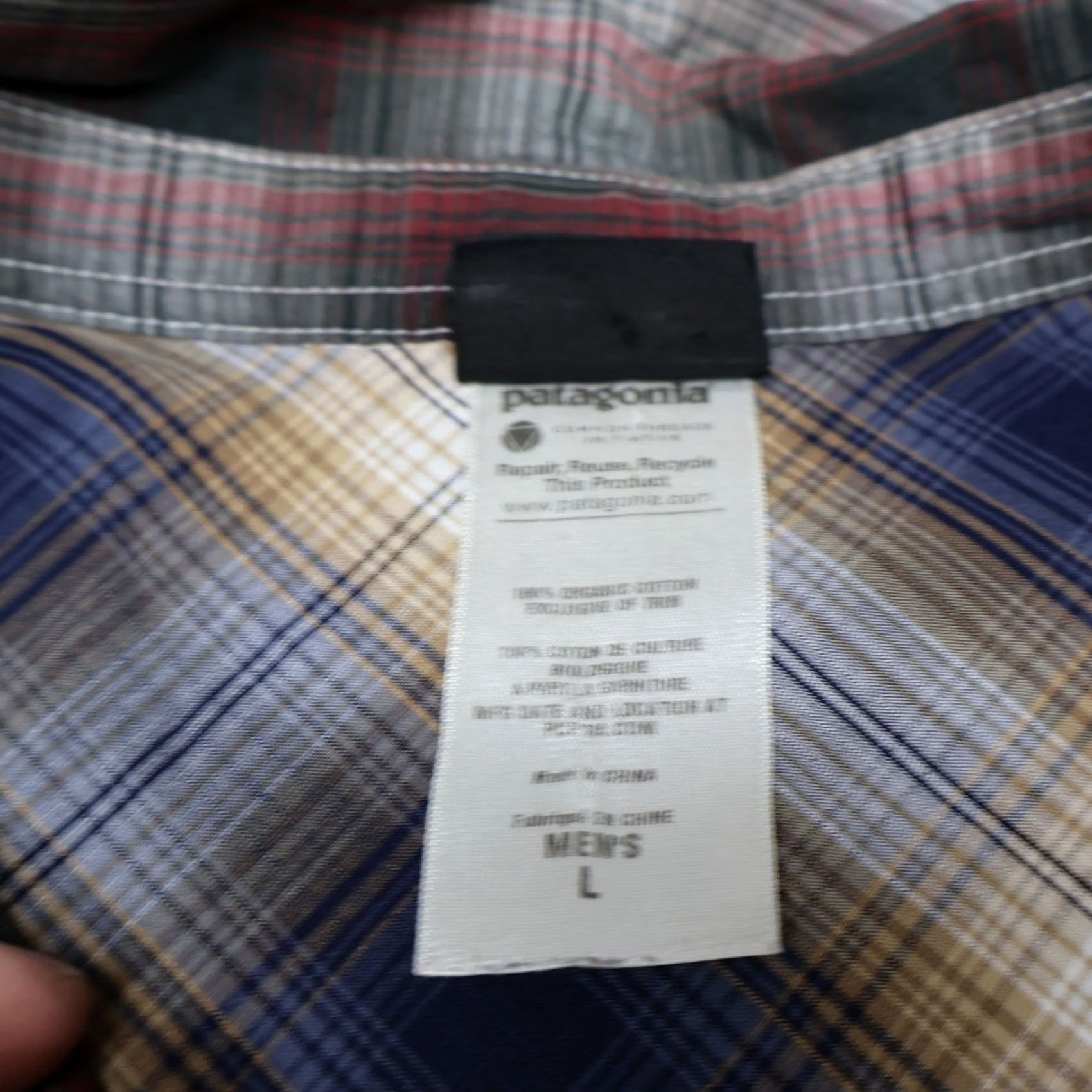 Patagonia Patagonia Shirt Mens Large Brown Plaid Button Up Western Long Sleeve Casual Size US L / EU 52-54 / 3 - 3 Thumbnail