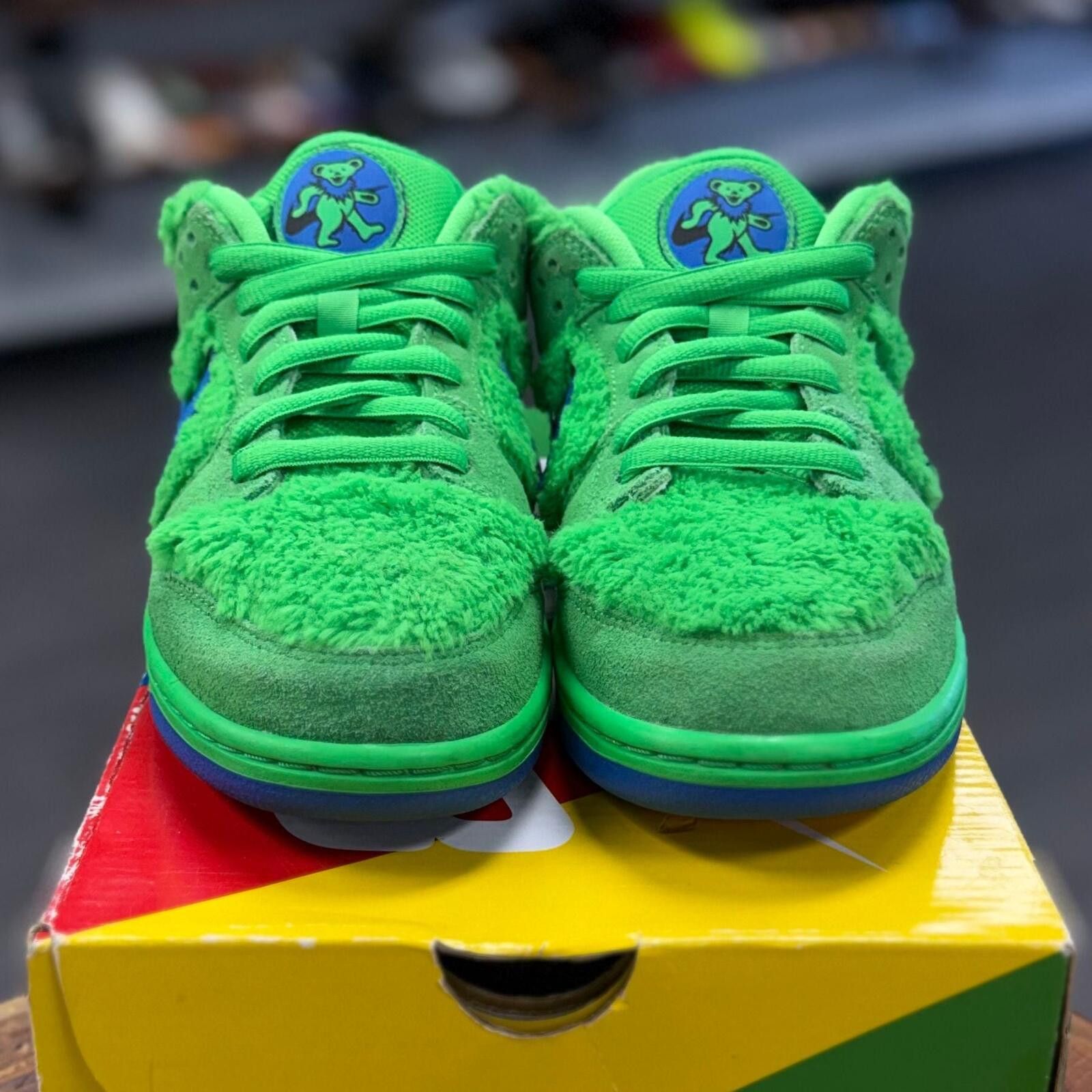 Nike Nike SB Dunk Low Grateful Dead Bears Green - Preowned Size US 8 / IT 38 - 2 Thumbnail