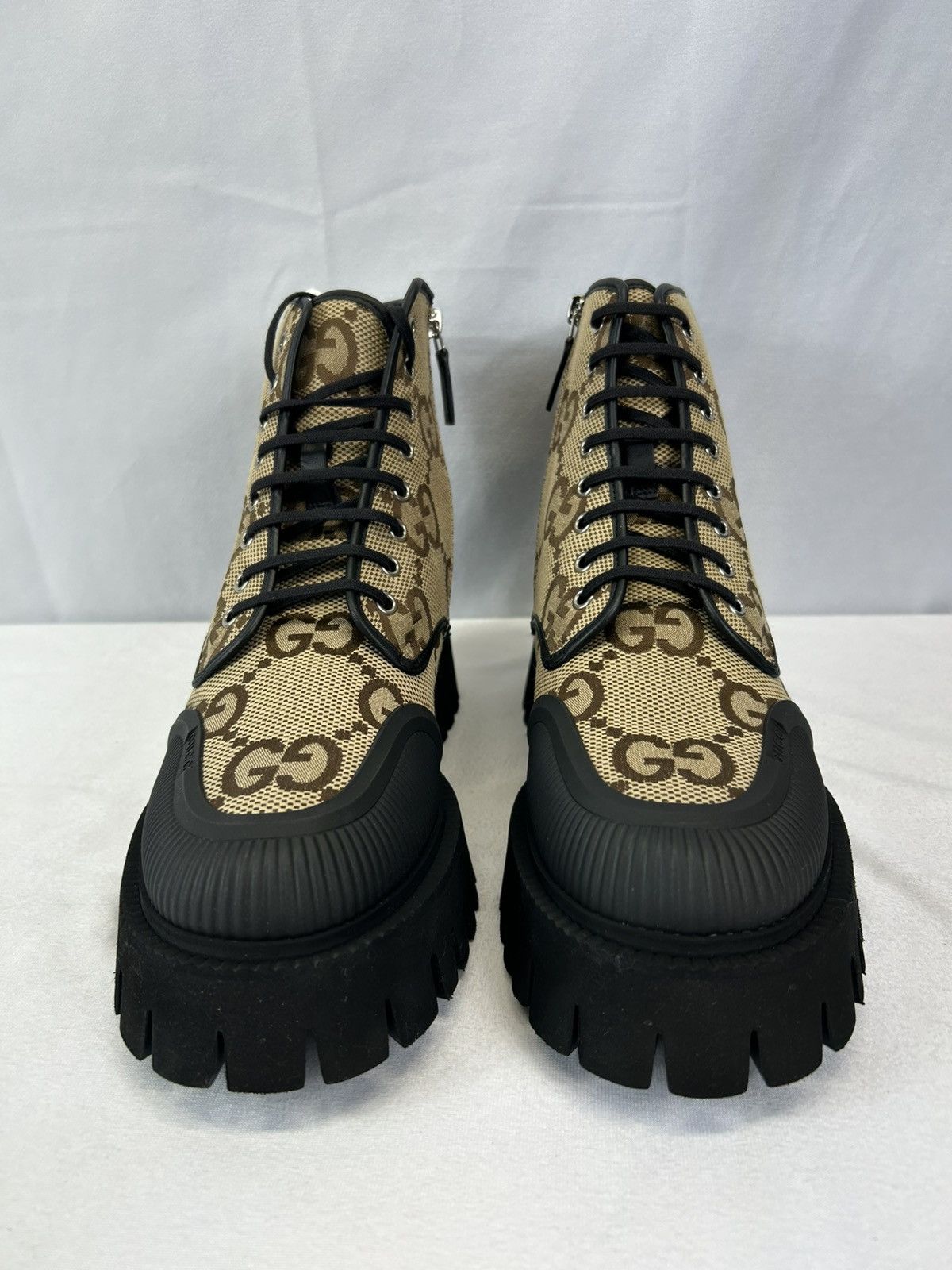 Gucci Gucci GG lace-up combat boots Size US 9.5 / EU 42-43 - 5 Thumbnail