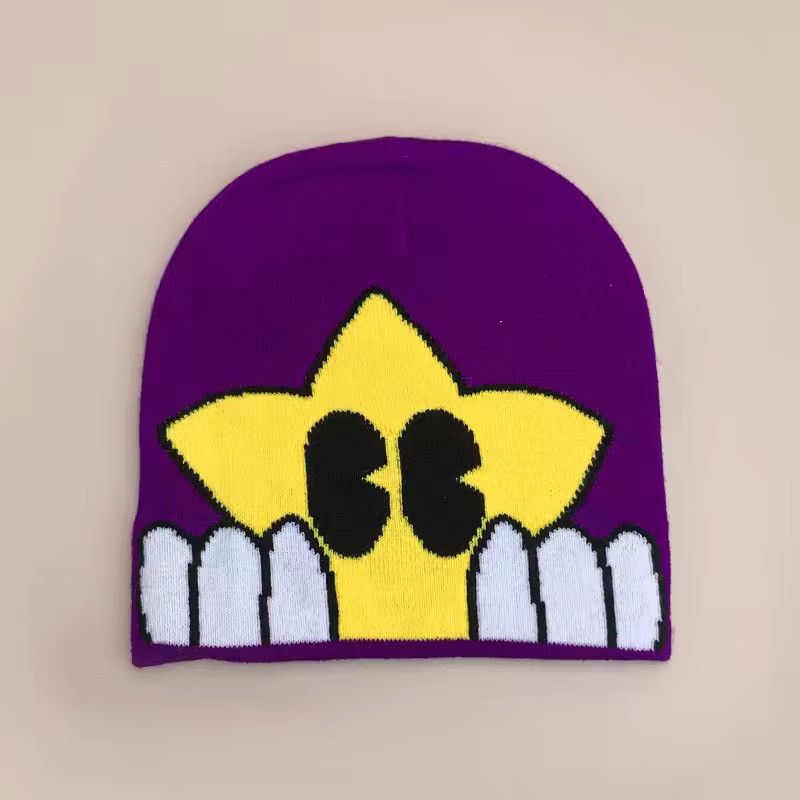 Japanese Brand CUTE Five-pointed Star Knitted Hats Size ONE SIZE - 5 Thumbnail