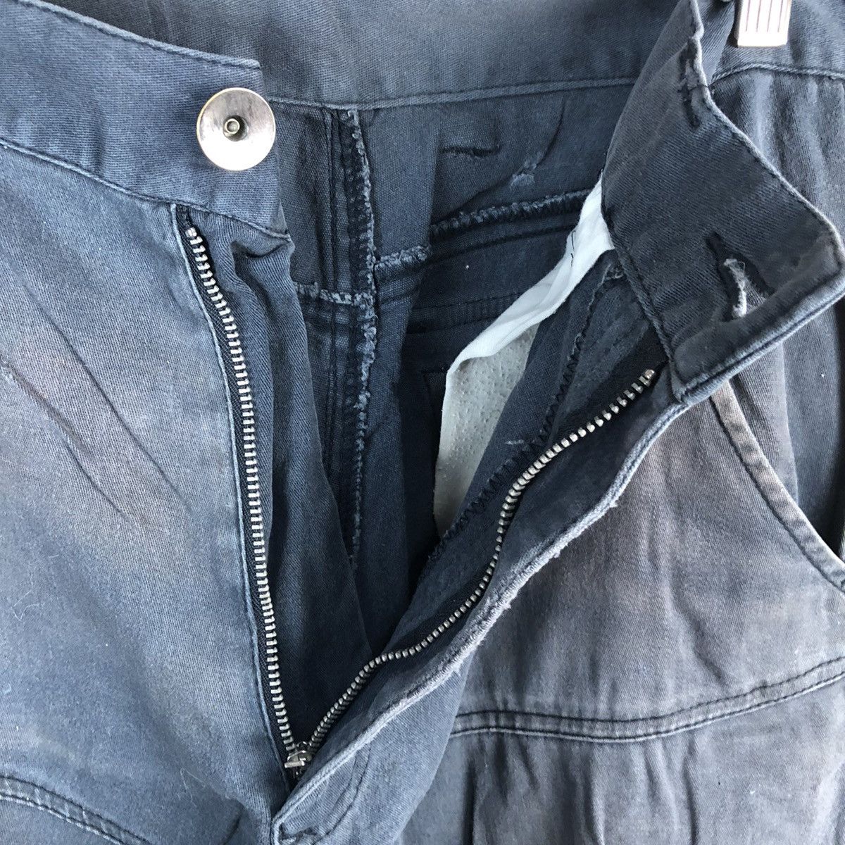 Japanese Brand DL Japanese Brand Dark Blue Cargo Multipocket Pants #C717 Size US 30 / EU 46 - 14 Thumbnail