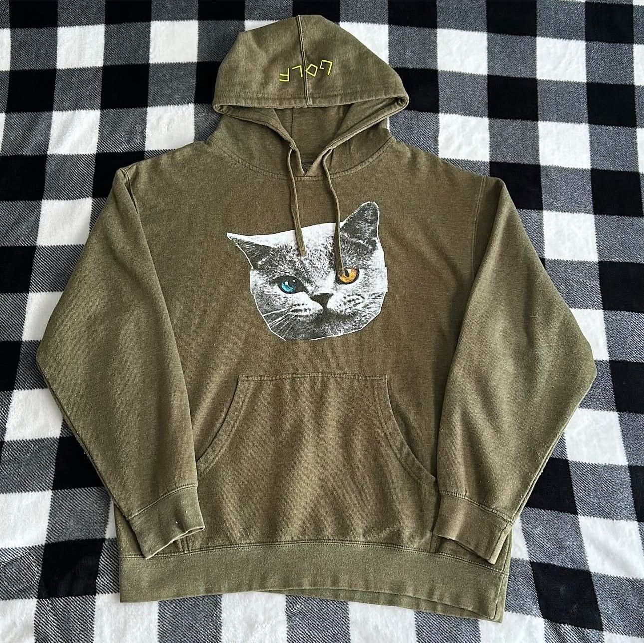 Golf Wang Golf Wang Shark Cat Hoodie FW13 Large! | Grailed
