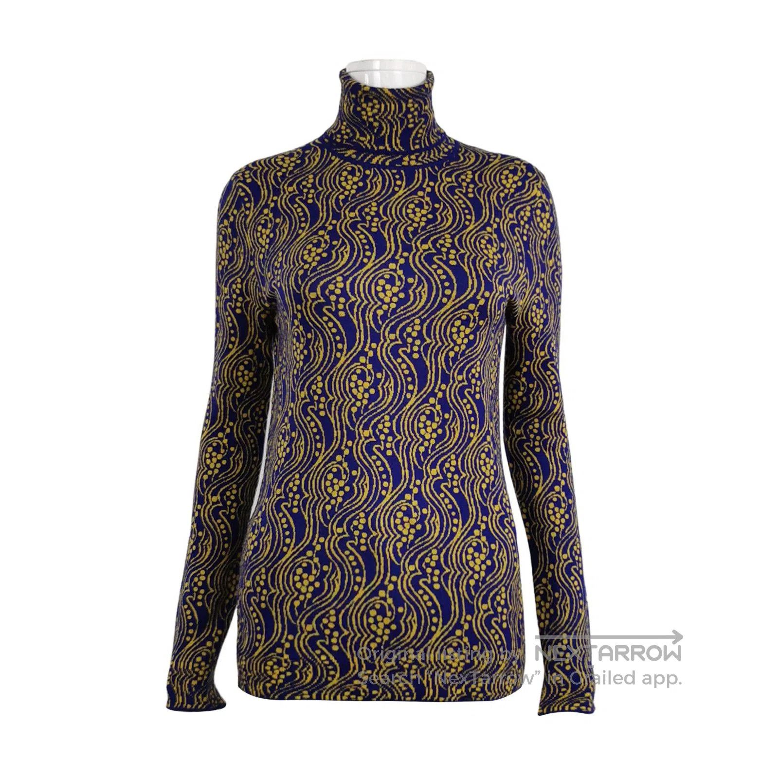 Prada Prada Multicolor Wool Blend Turtleneck Sweater . Size M / US 6-8 / IT 42-44 - 1 Thumbnail