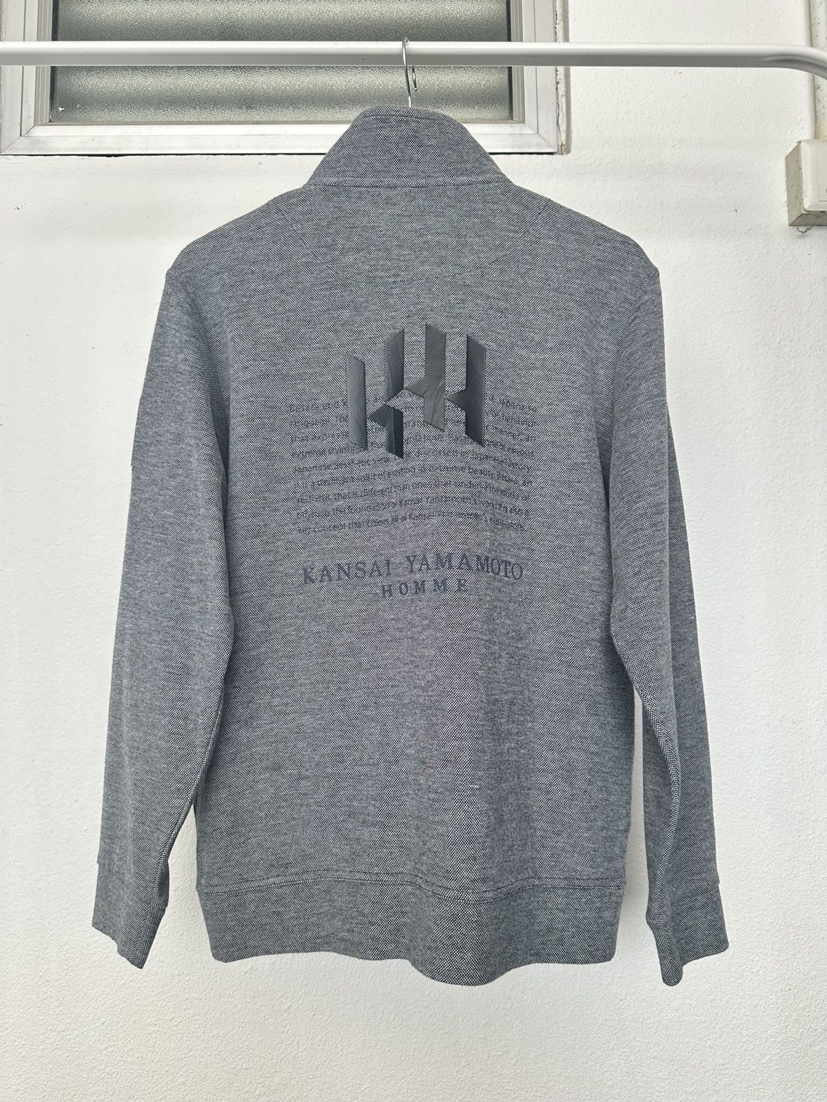 Kansai Yamamoto × Kenzo 00's Kansai Yamamoto Homme - Light zipper sweater Size US M / EU 48-50 / 2 - 8 Thumbnail
