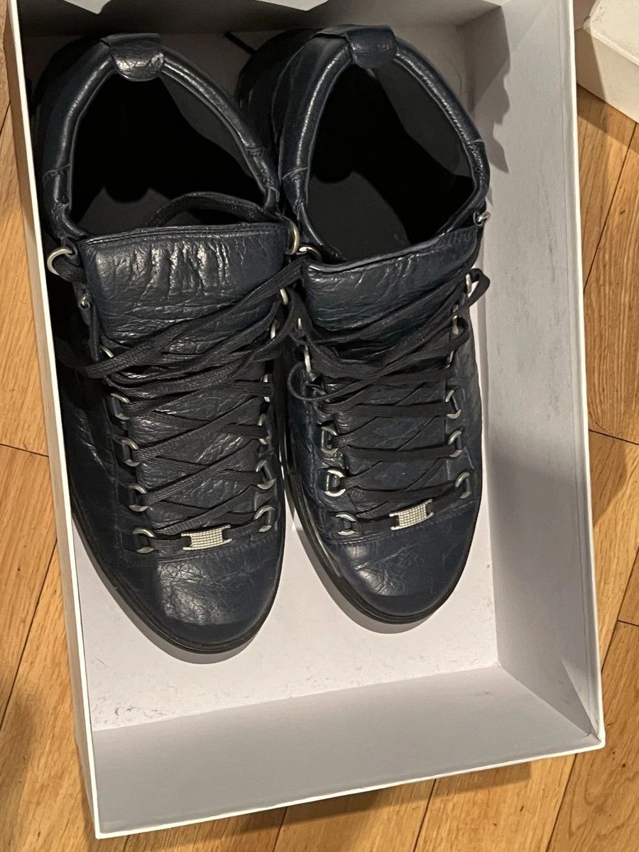 Arena High Top Balenciaga Arena 43 Balenciaga Arena Navy Blue 12
