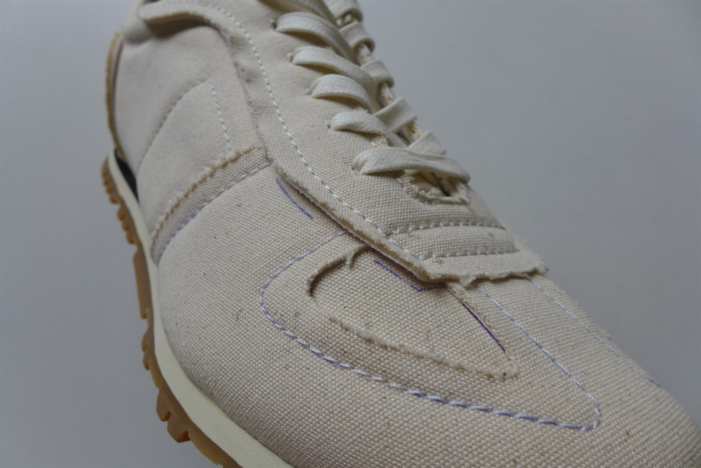 Maison Margiela n/a Margiela Ecru Runner Sneakers Size US 11 / EU 44 - 9 Thumbnail